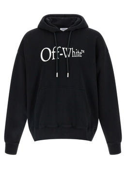 Off-White Zweifarbiger Baumwollpullover