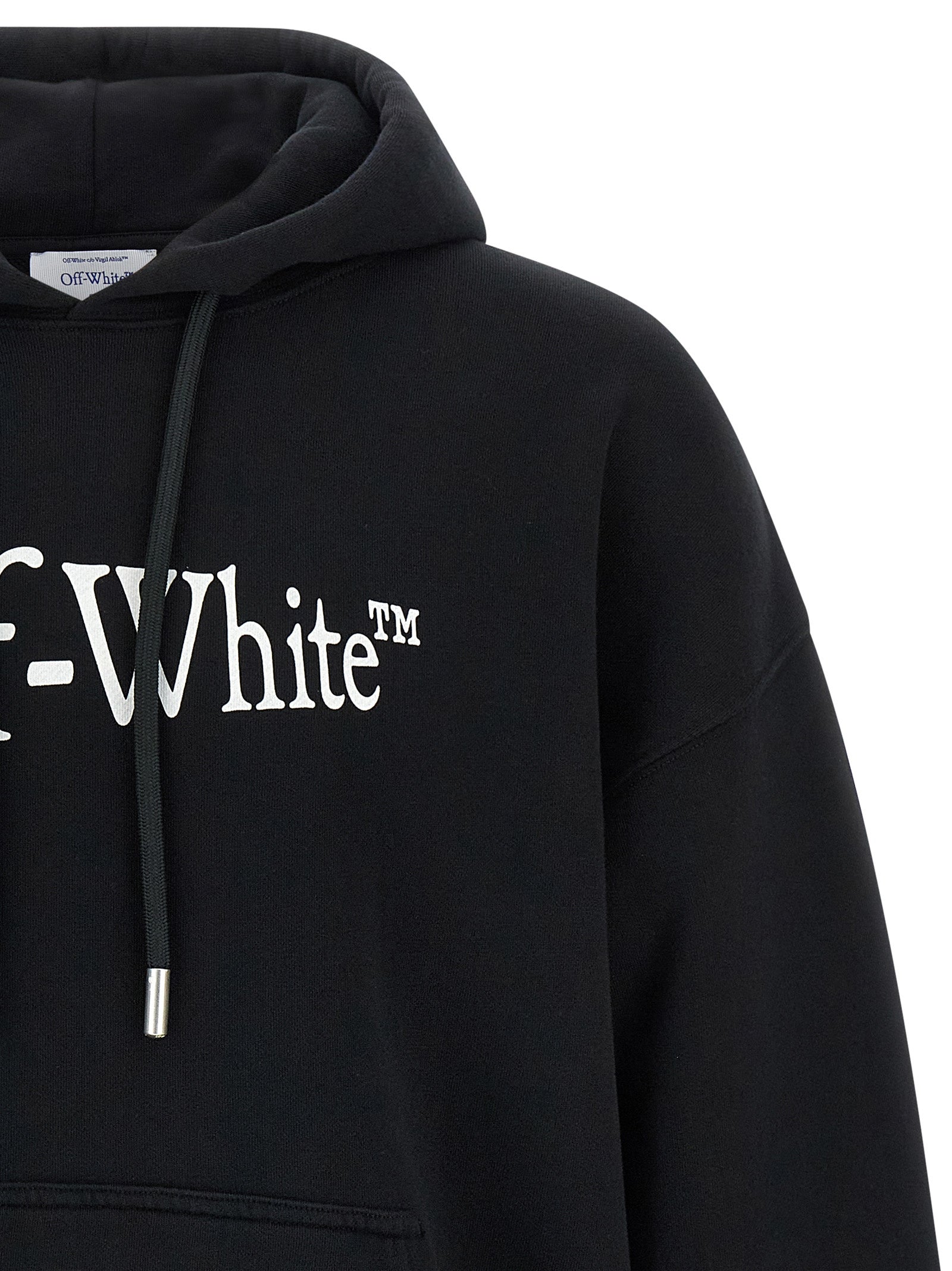 Off-White Zweifarbiger Baumwollpullover