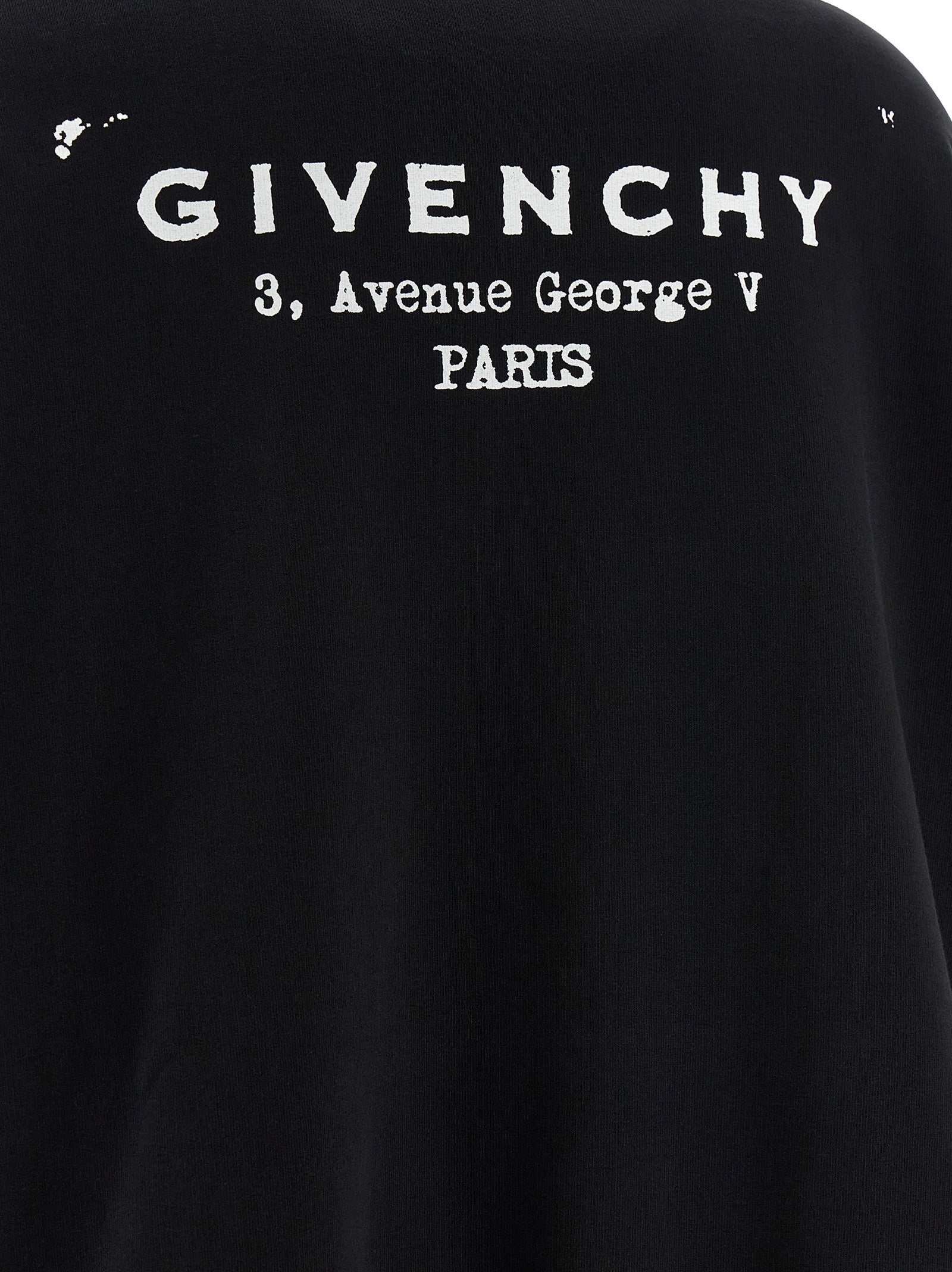 Givenchy Zweifarbige Baumwollkapuzenjacke