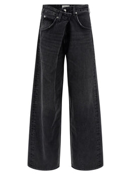 Agolde Schwarze Baumwolljeans Denim