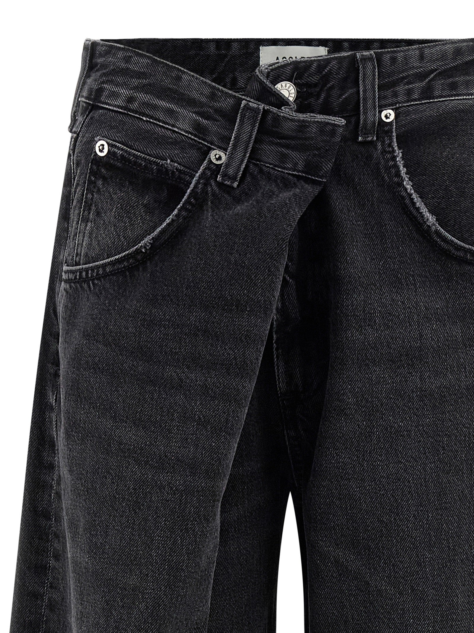 Agolde Schwarze Baumwolljeans Denim