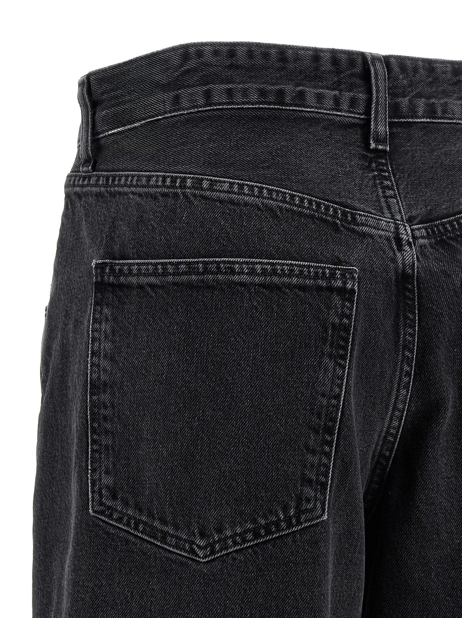 Agolde Schwarze Baumwolljeans Denim
