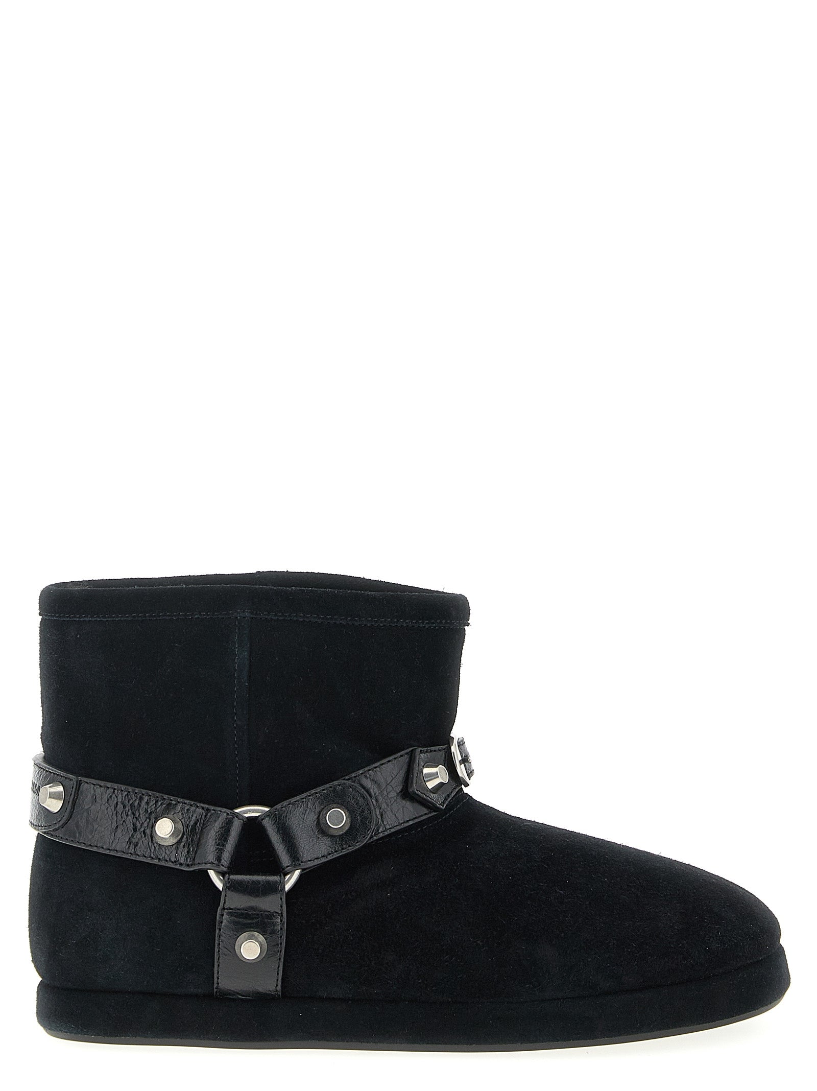 Balenciaga Schwarze Stiefeletten aus Kalbsleder