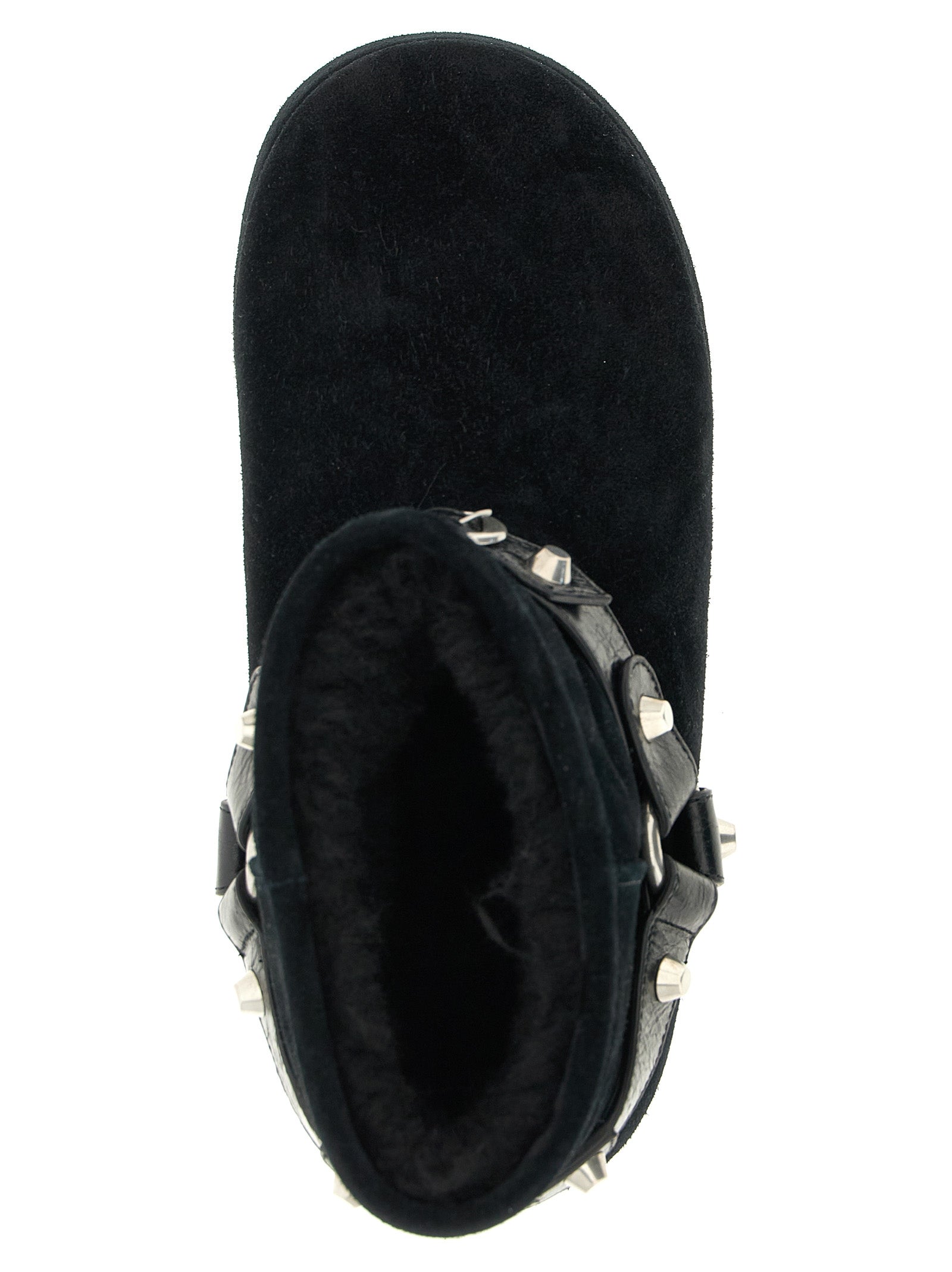 Balenciaga Schwarze Stiefeletten aus Kalbsleder