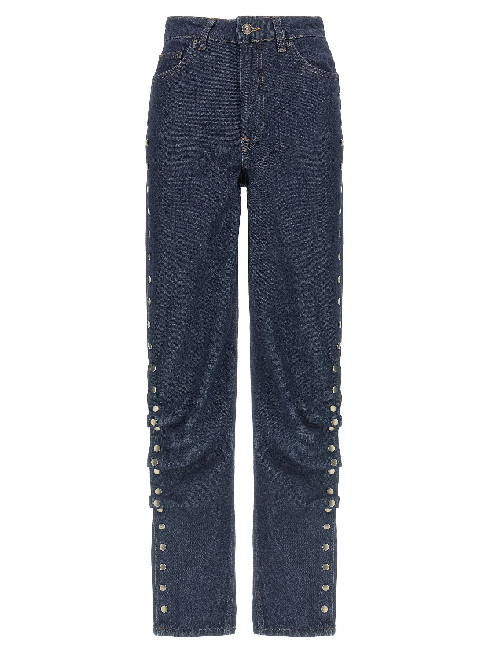 ROTATE BIRGER CHRISTENSEN Blaue Baumwolljeans Denim