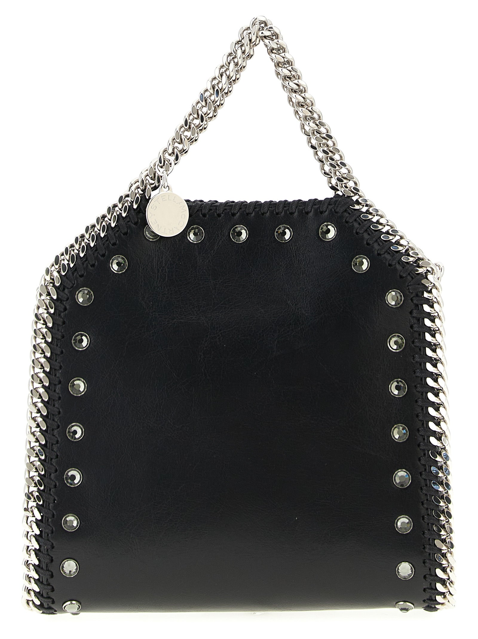Stella McCartney Schwarze Handtasche aus Polyester
