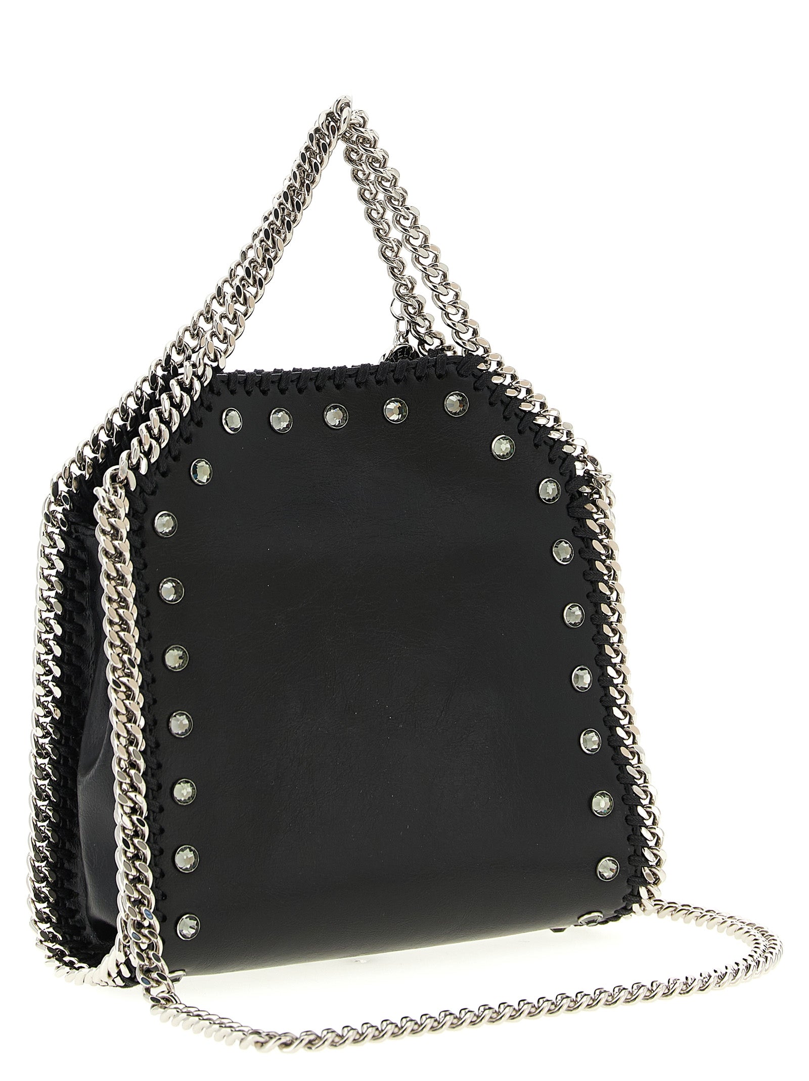 Stella McCartney Schwarze Handtasche aus Polyester