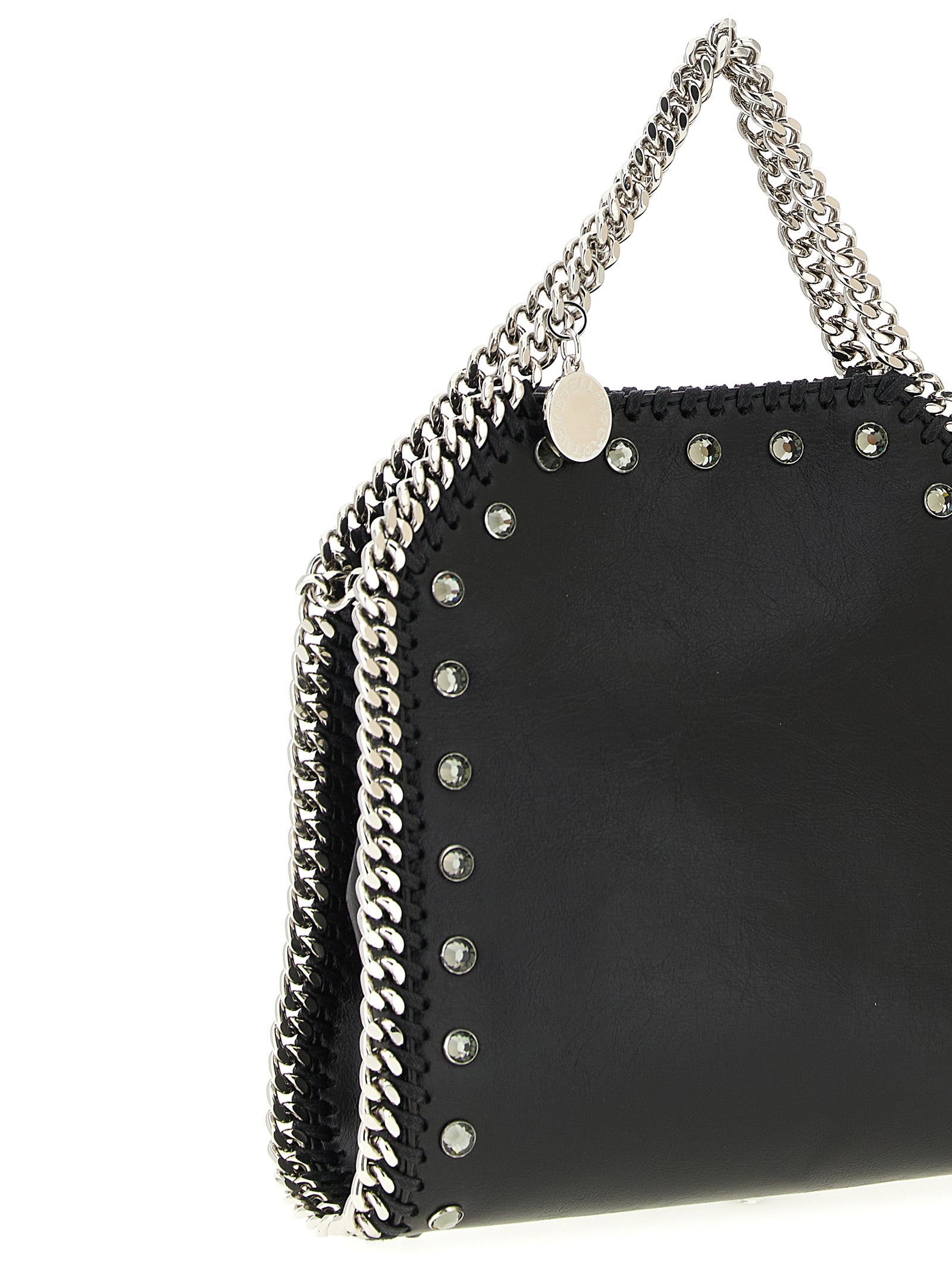 Stella McCartney Schwarze Handtasche aus Polyester