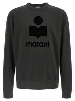 Isabel Marant Schwarzer Baumwoll-Sweatshirt