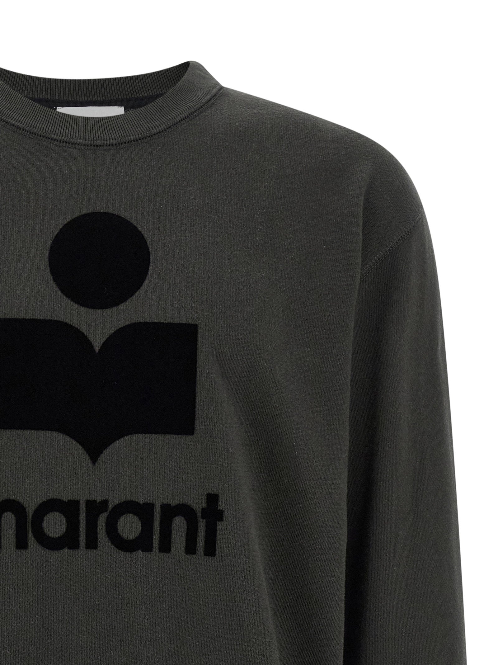 Isabel Marant Schwarzer Baumwoll-Sweatshirt