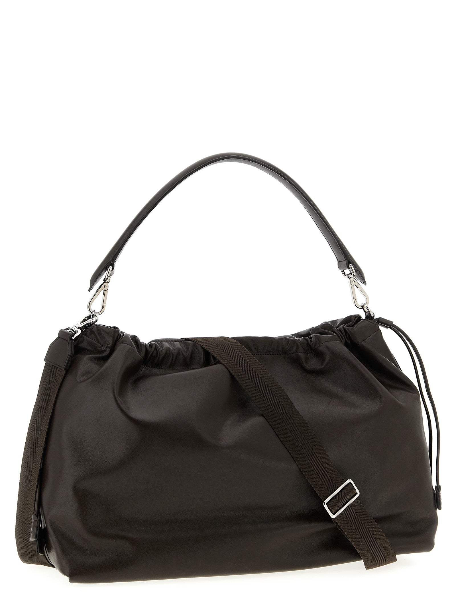 Fendi Braune Kalbsleder-Handtasche