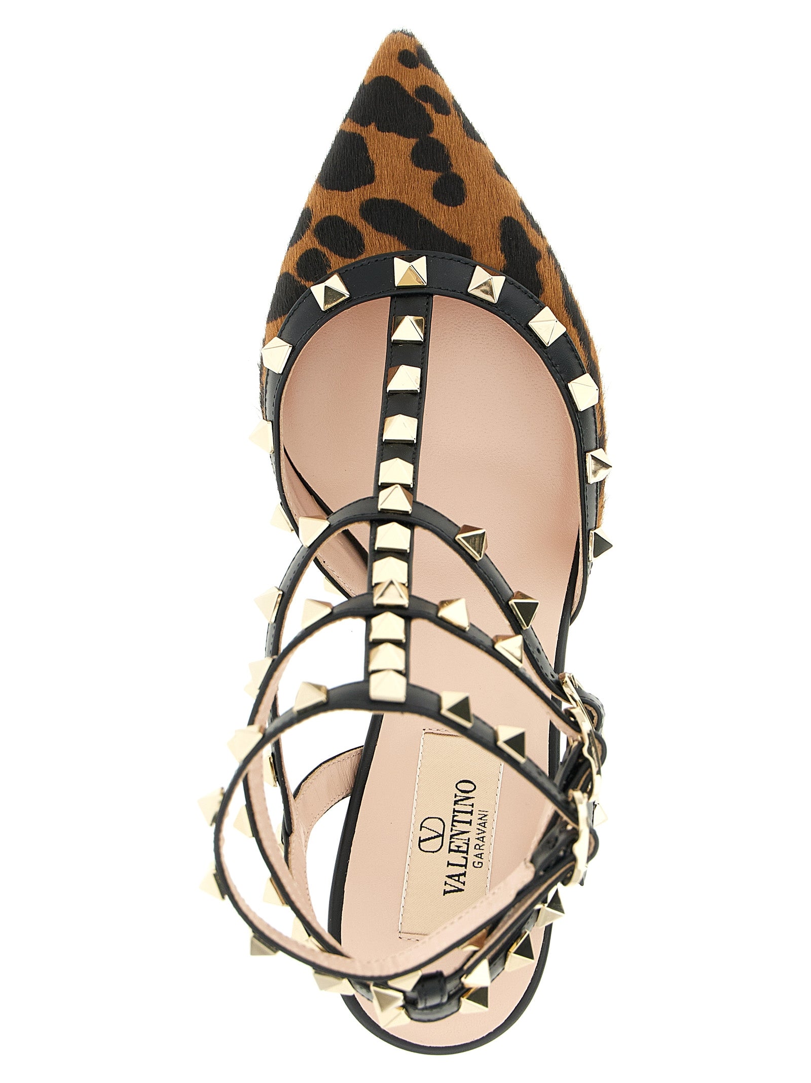 Valentino Garavani Midi-Pumps aus mehrfarbigem Kalbsleder