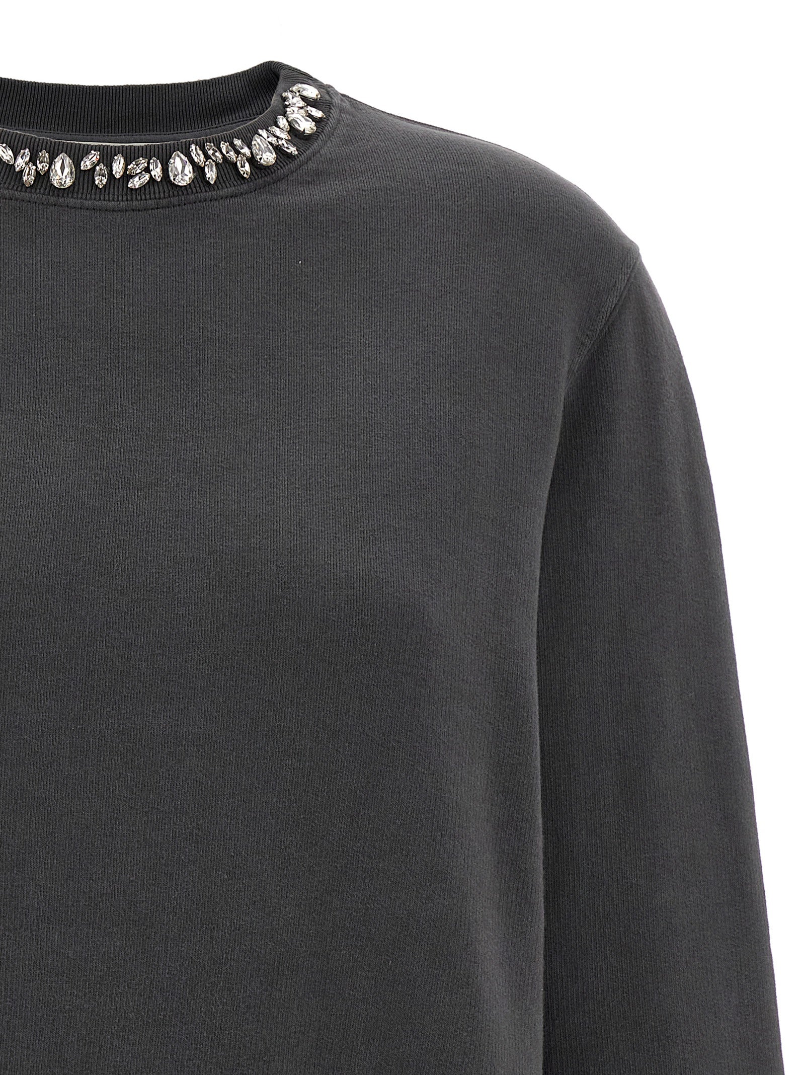 Golden Goose Grauer Baumwollpullover