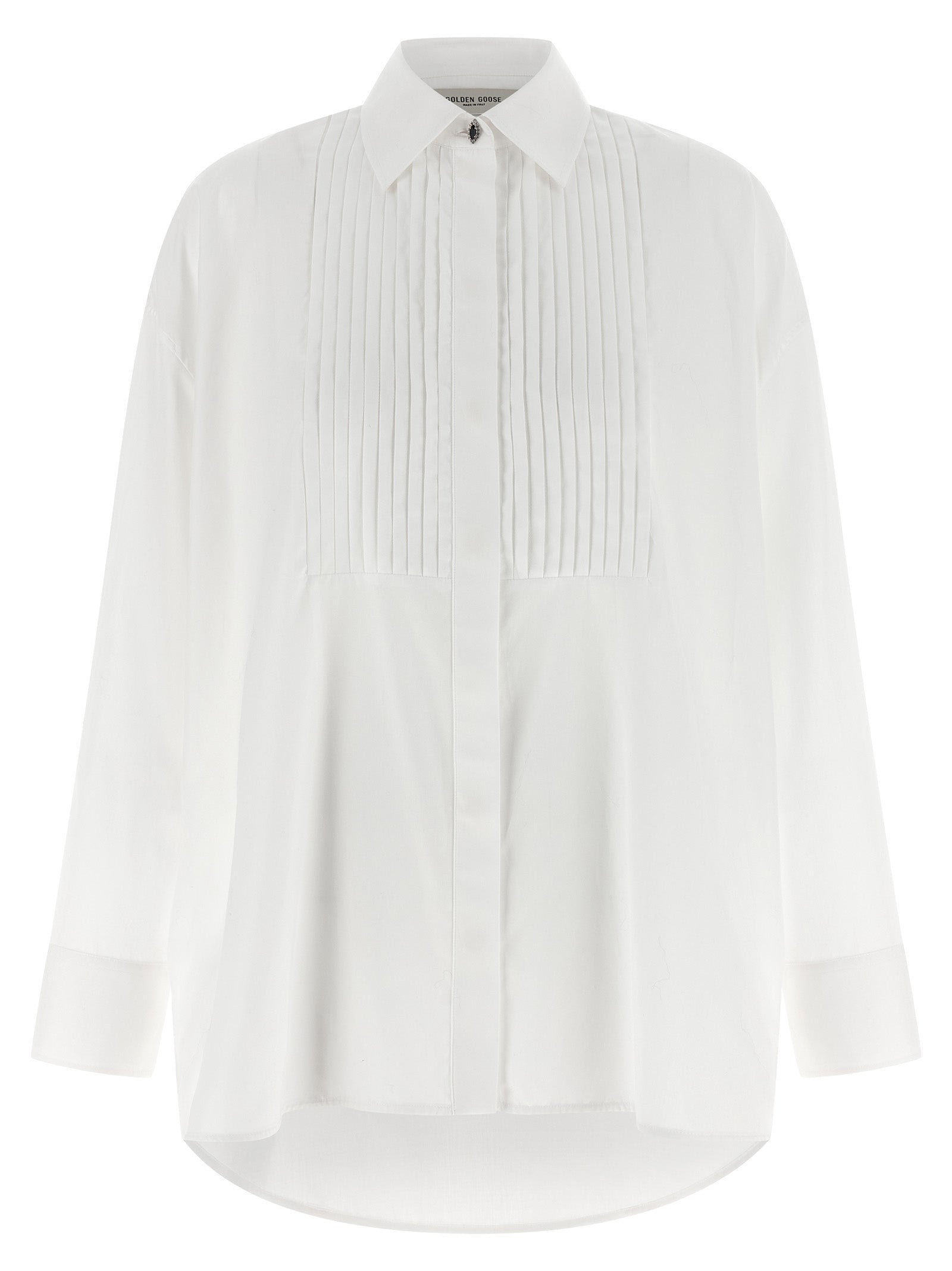 Golden Goose Weiße Baumwollbluse