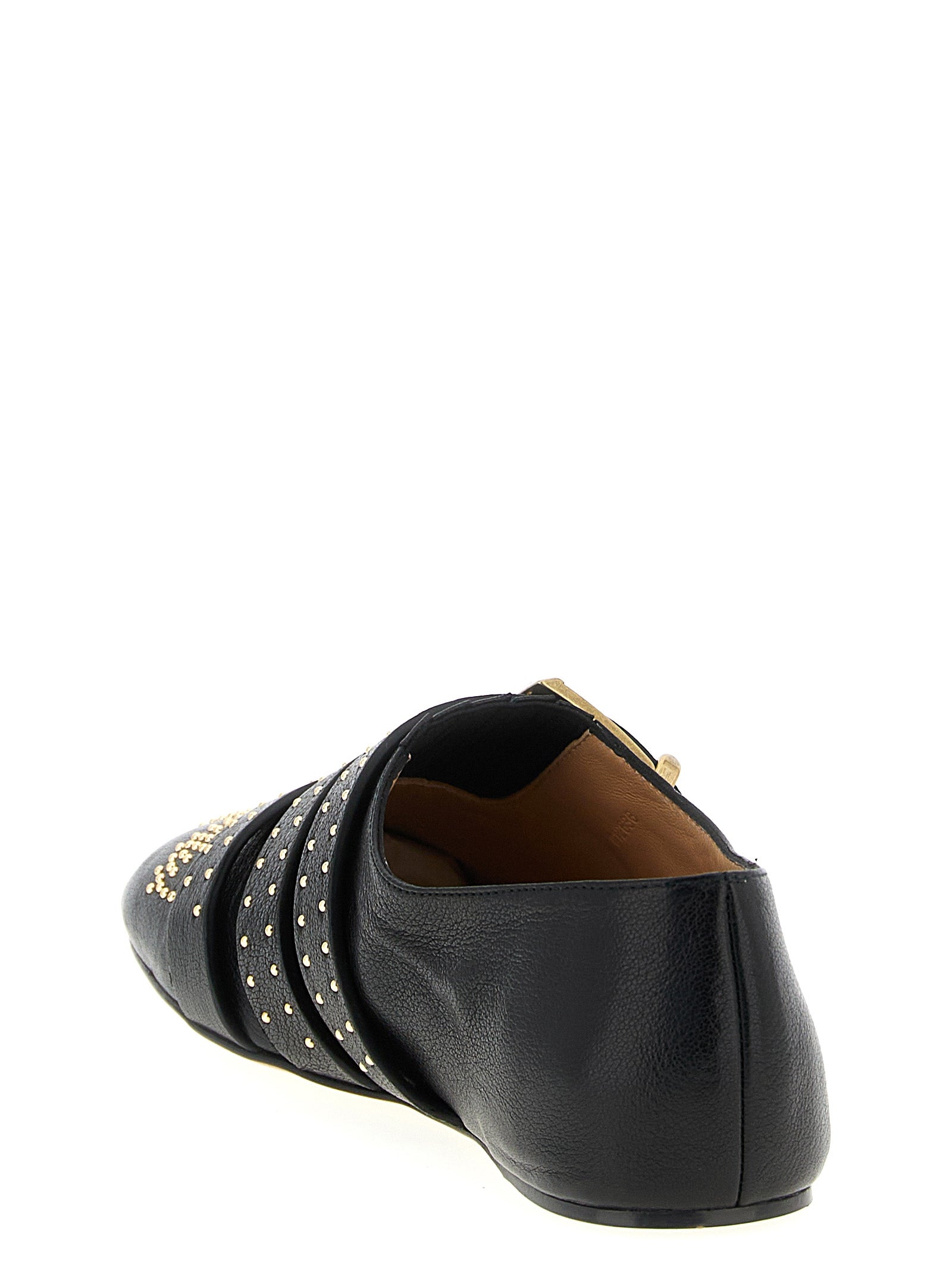 Chloé Schwarze Ballerinas aus Lammleder