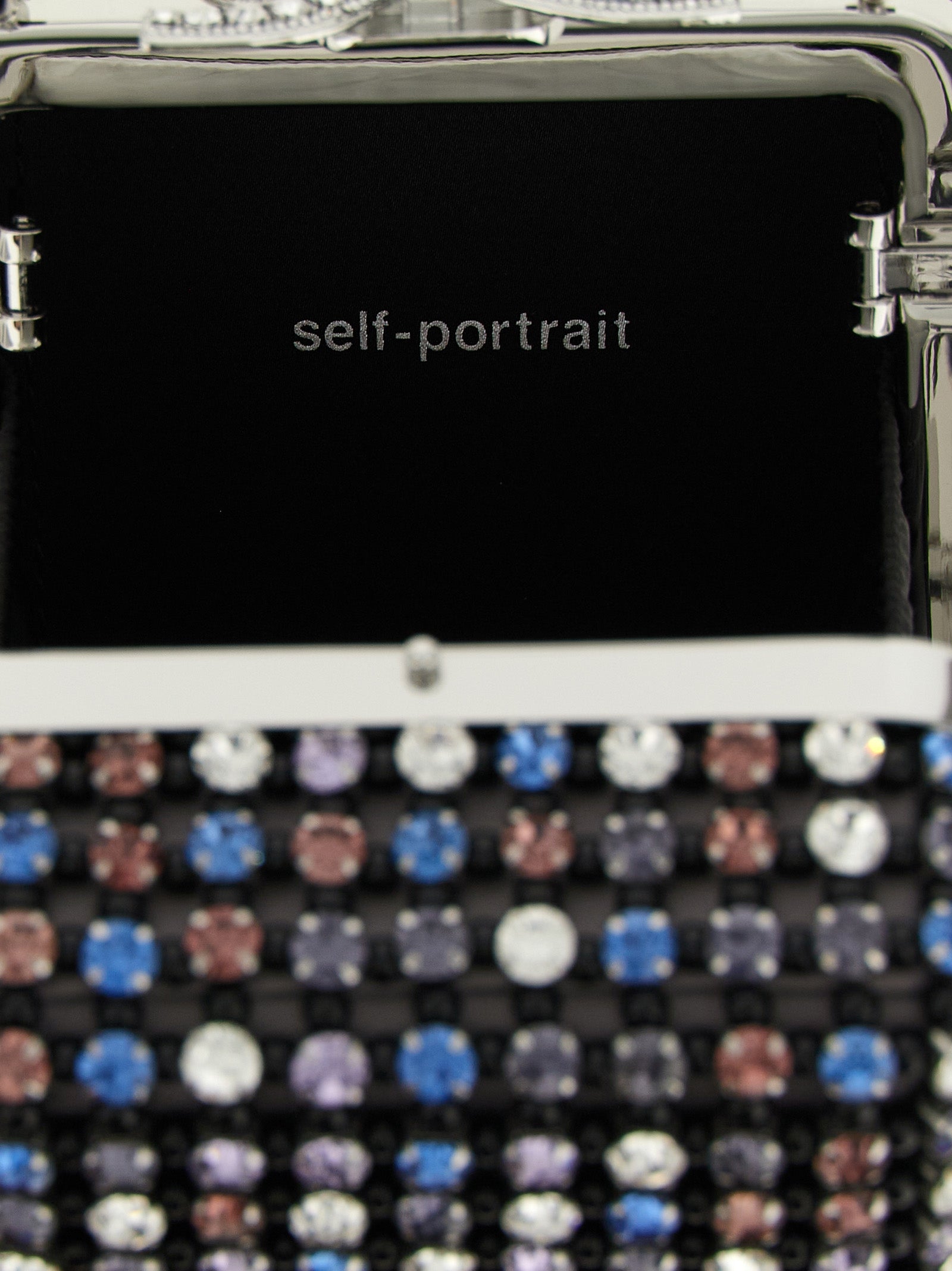 Self-Portrait Multicolor Polyester Handtasche