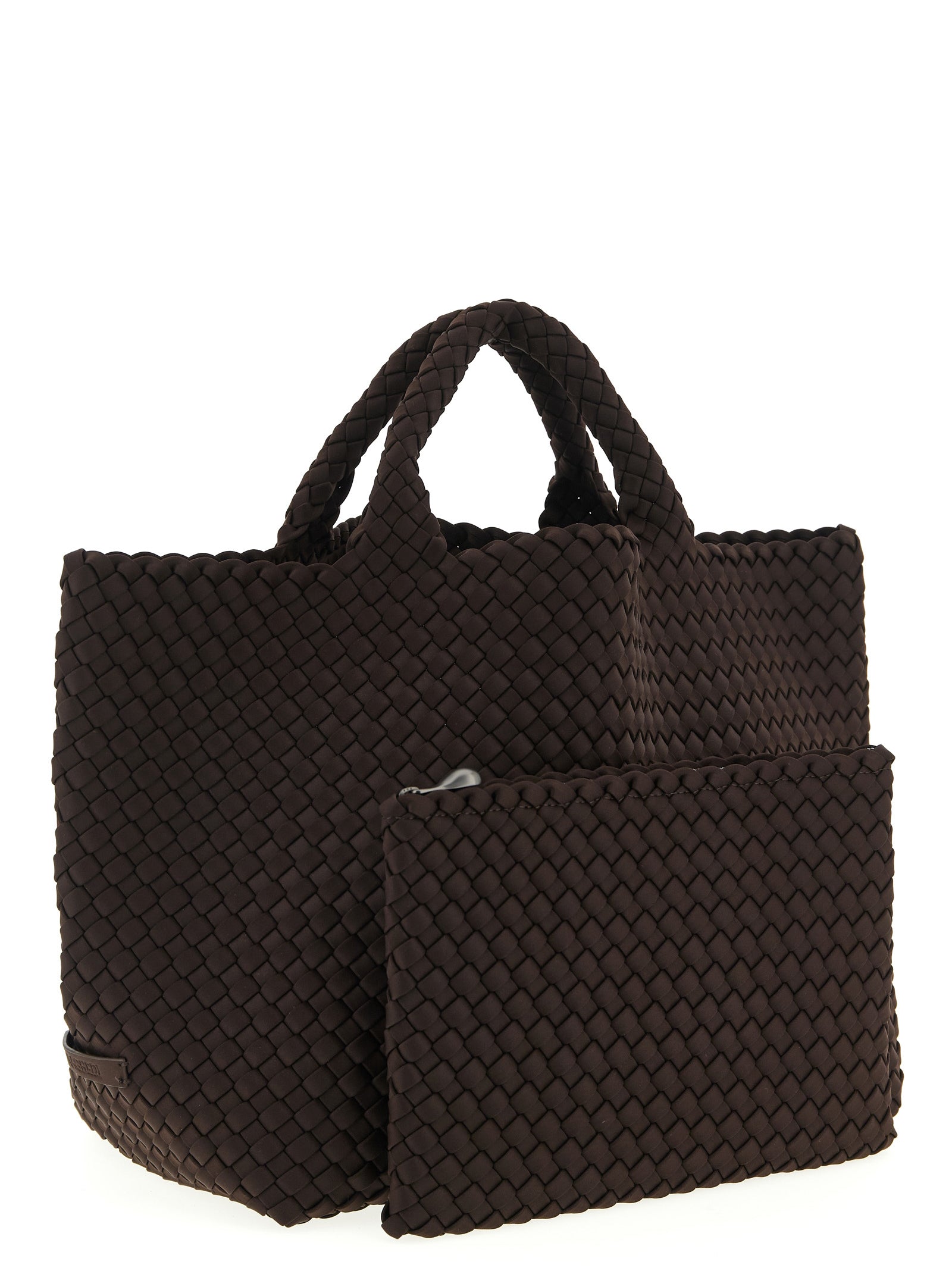 NAGHEDI Braune Neopren-Tasche