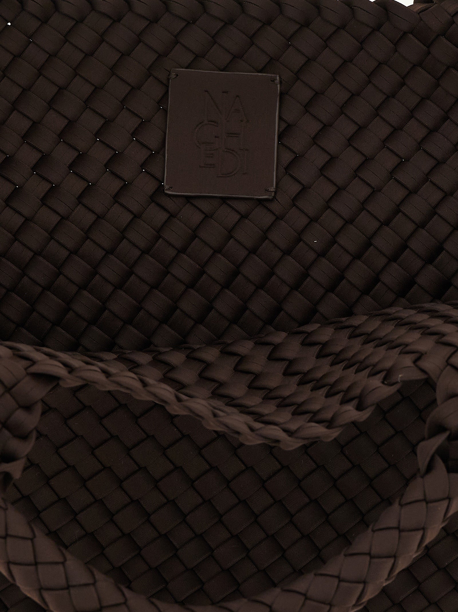 NAGHEDI Braune Neopren-Tasche