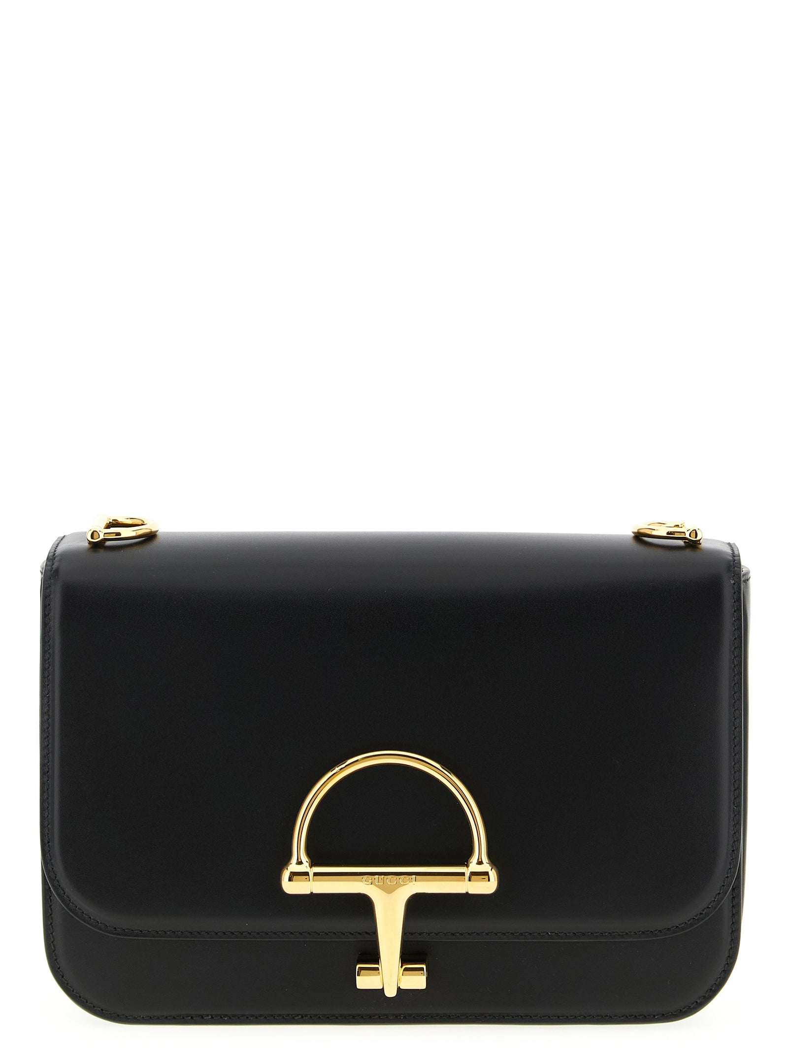 Gucci Schwarze Kalbsleder-Schultertasche