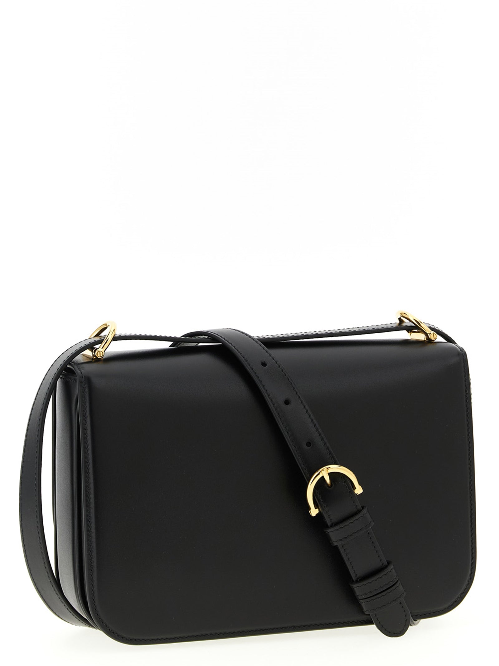 Gucci Schwarze Kalbsleder-Schultertasche