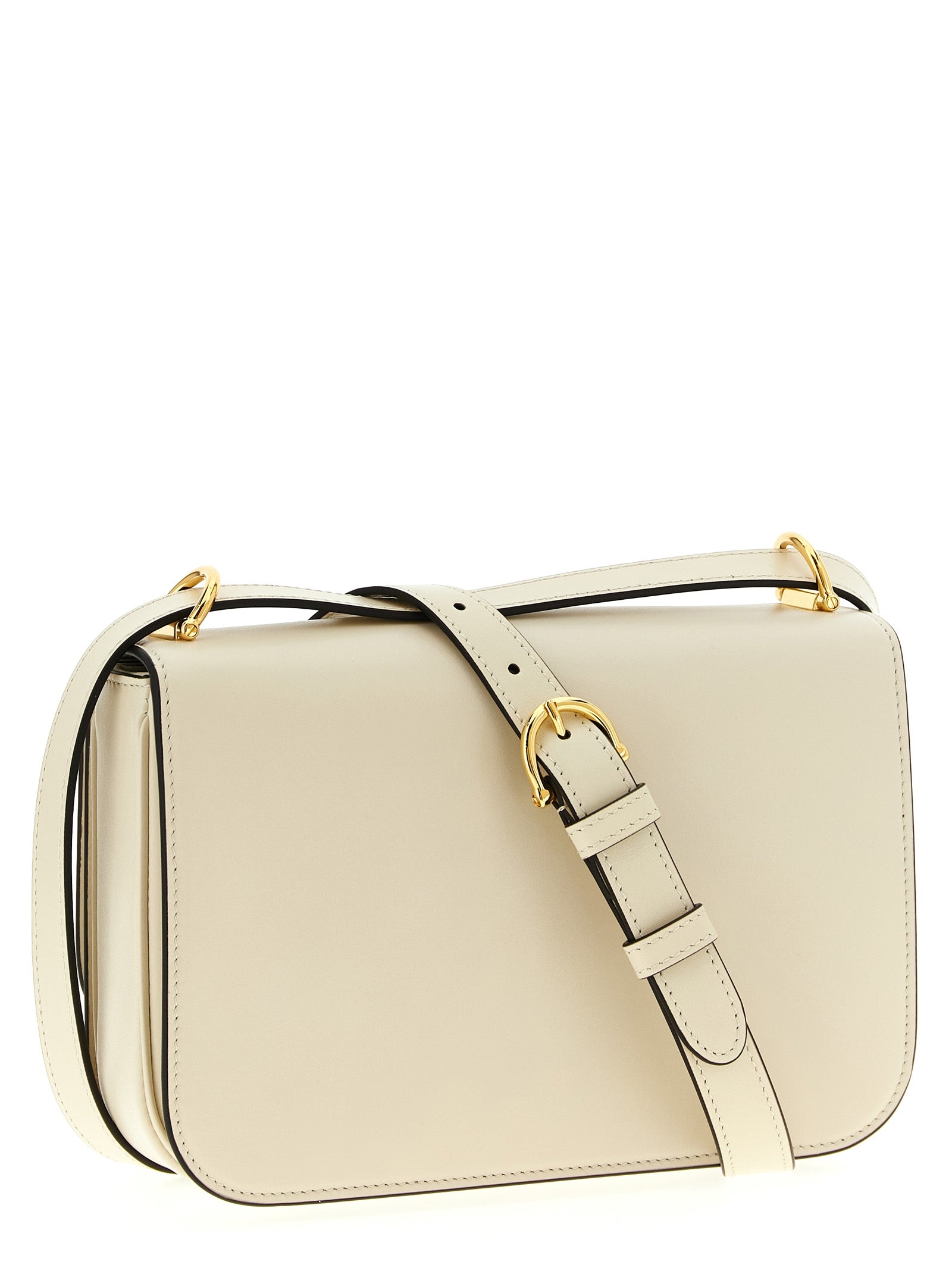 Gucci Weiße Kalbsleder-Schultertasche