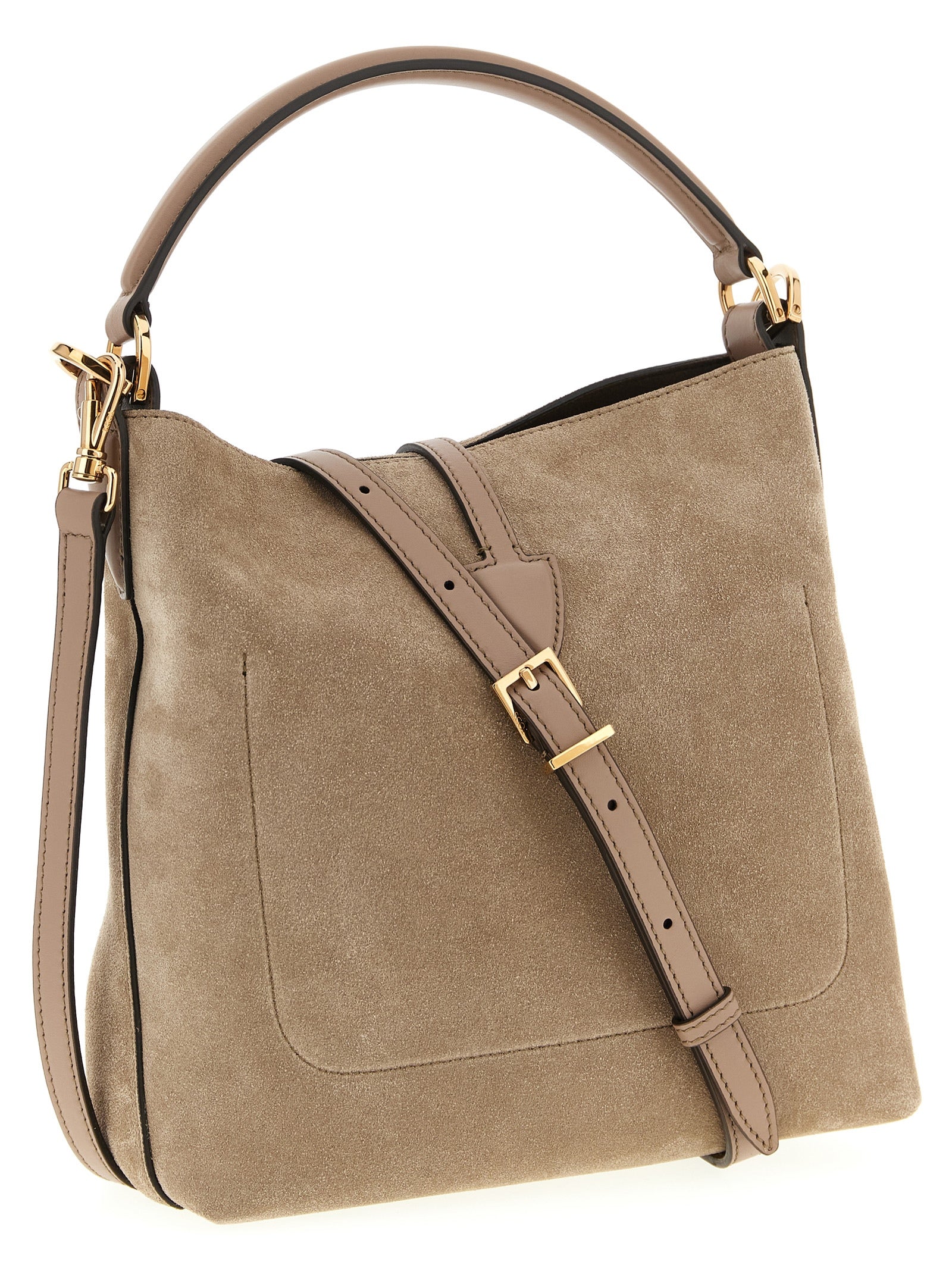 Tod's Beige Kalbsleder Handtasche