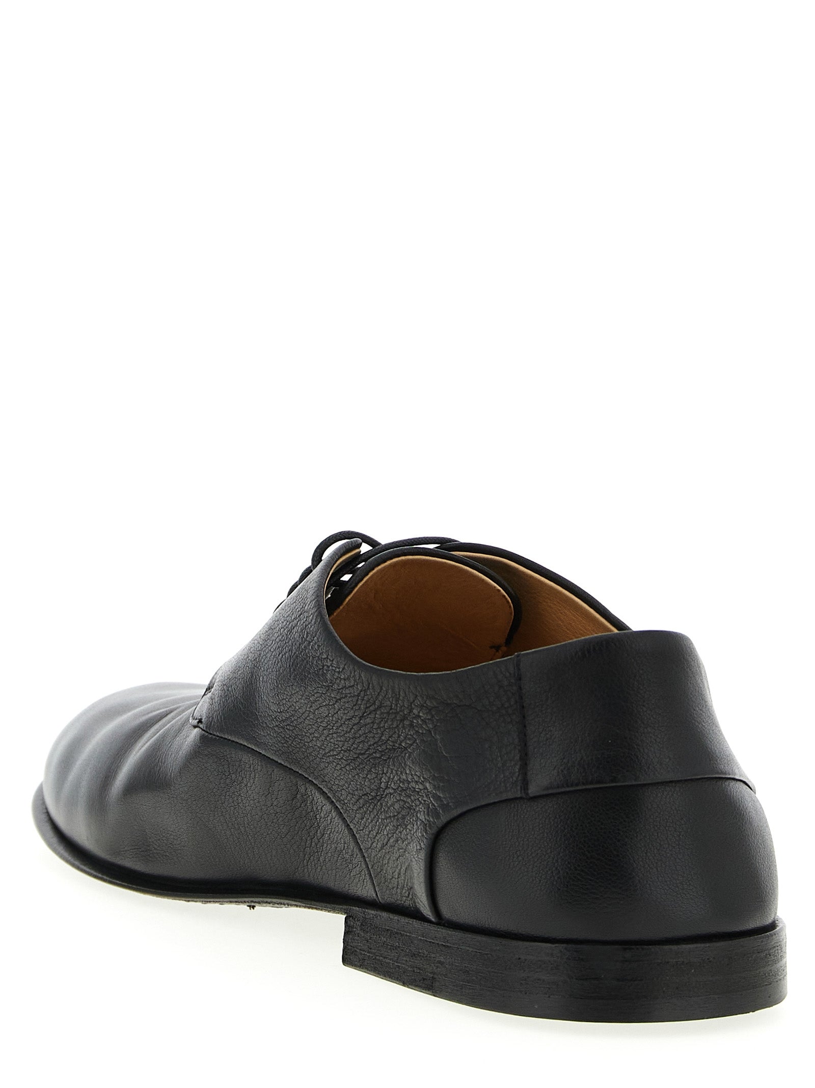 Marsell Schwarze Oxford- und Derby-Schuhe aus Kalbsleder