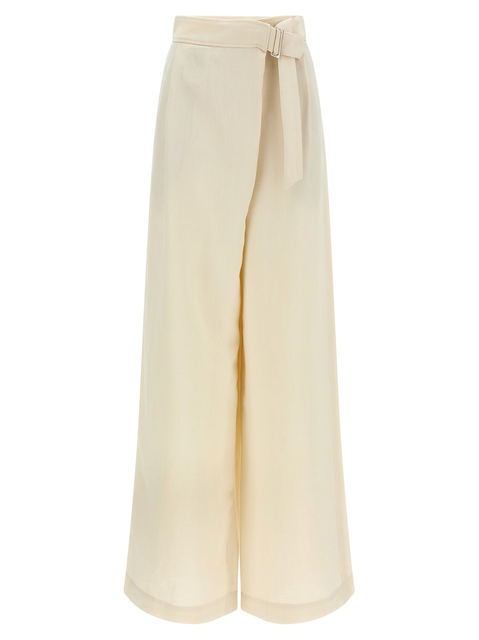 Brunello Cucinelli Weiße Freizeithose aus Viskose