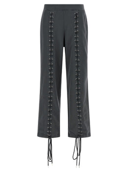 ROTATE BIRGER CHRISTENSEN Graue Baumwoll-Freizeithose