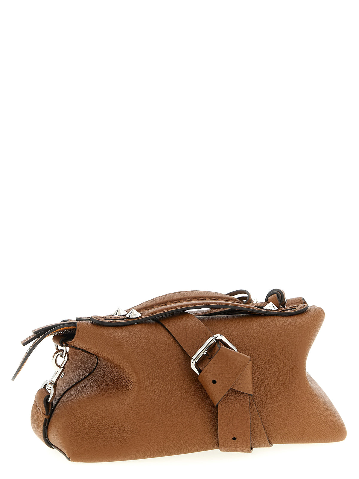 Fendi Braune Kalbsleder-Handtasche