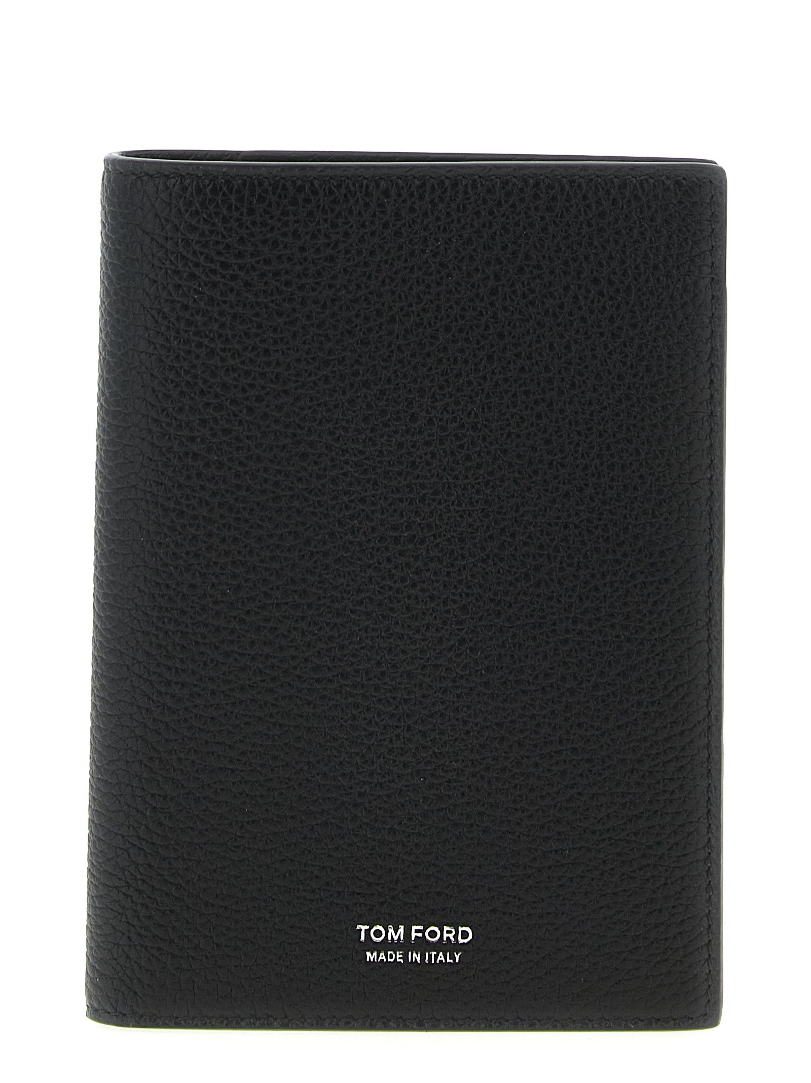 Tom Ford Schwarzes Kalbsleder Portemonnaie
