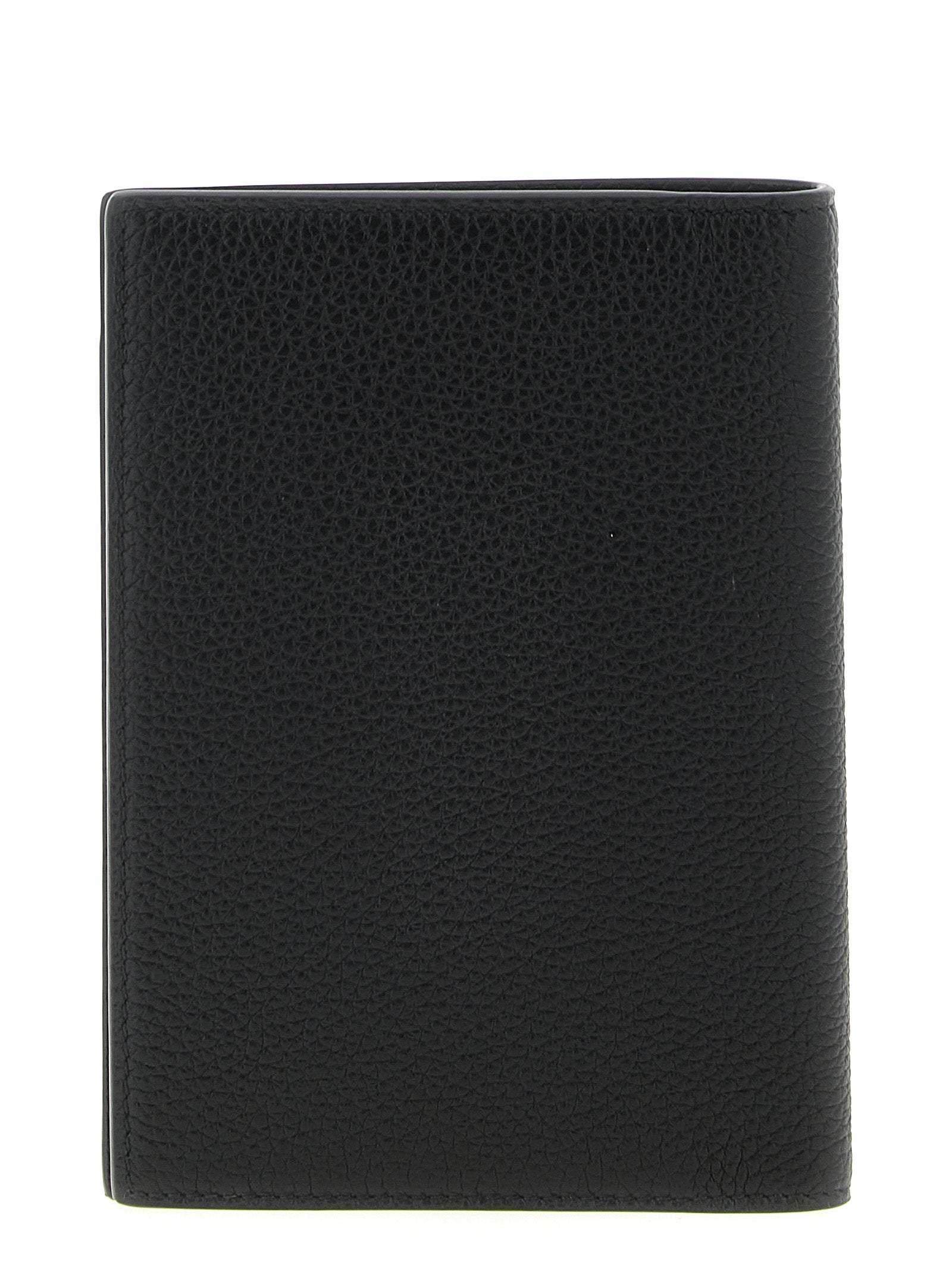 Tom Ford Schwarzes Kalbsleder Portemonnaie