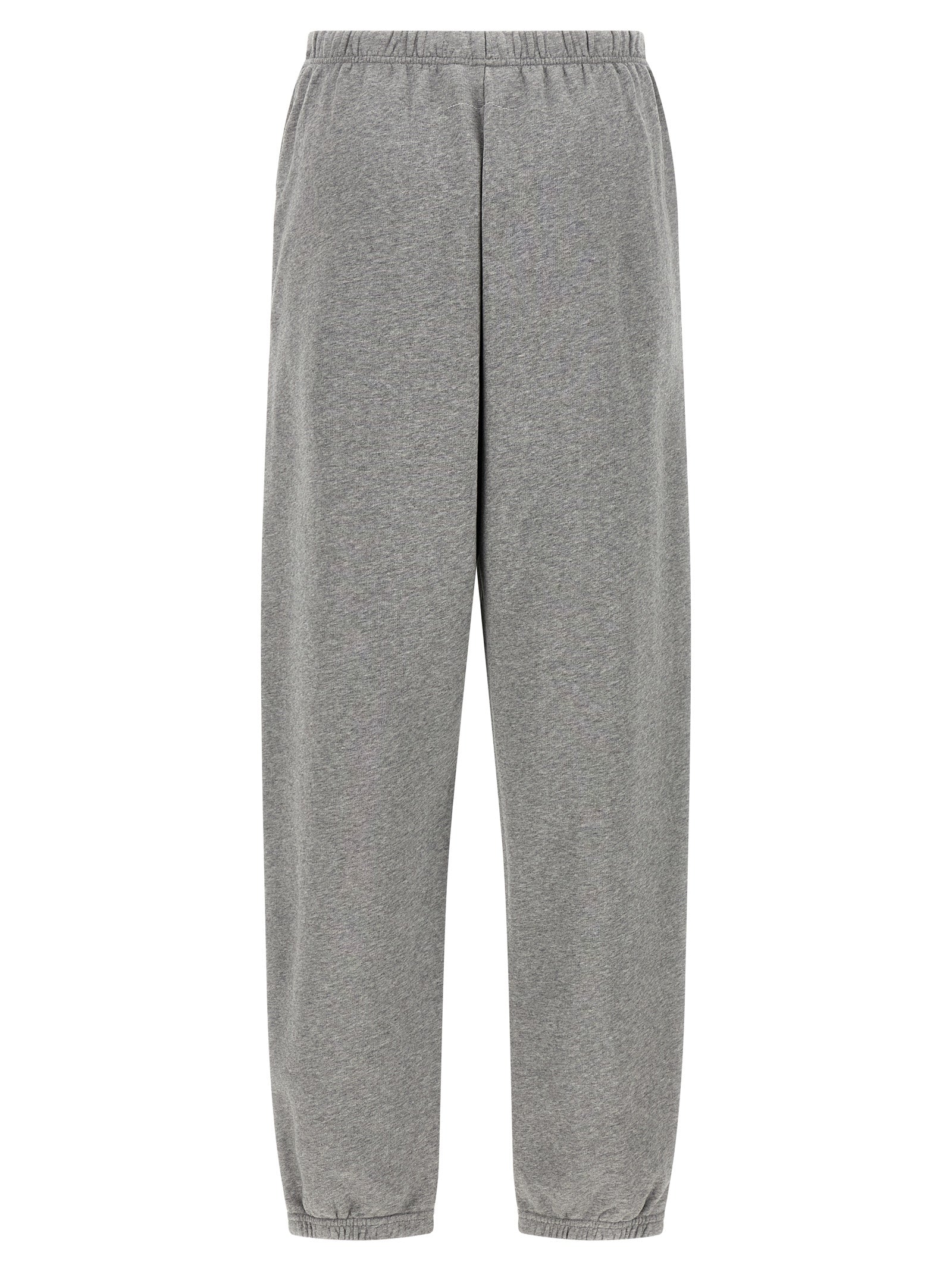 MM6 Maison Margiela Graue Baumwoll-Jogginghose (Sporthose)