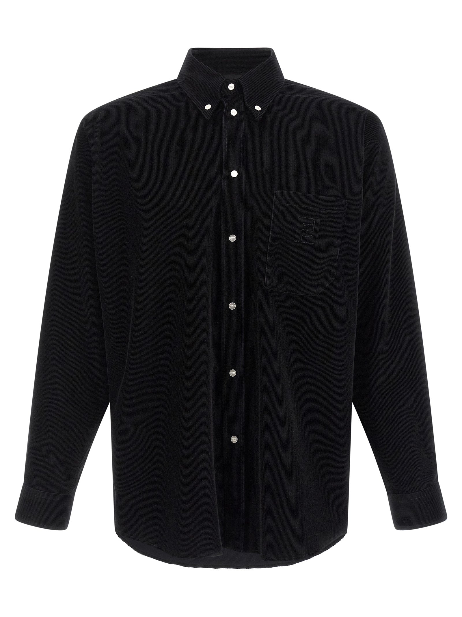 Fendi Schwarze Baumwollbluse