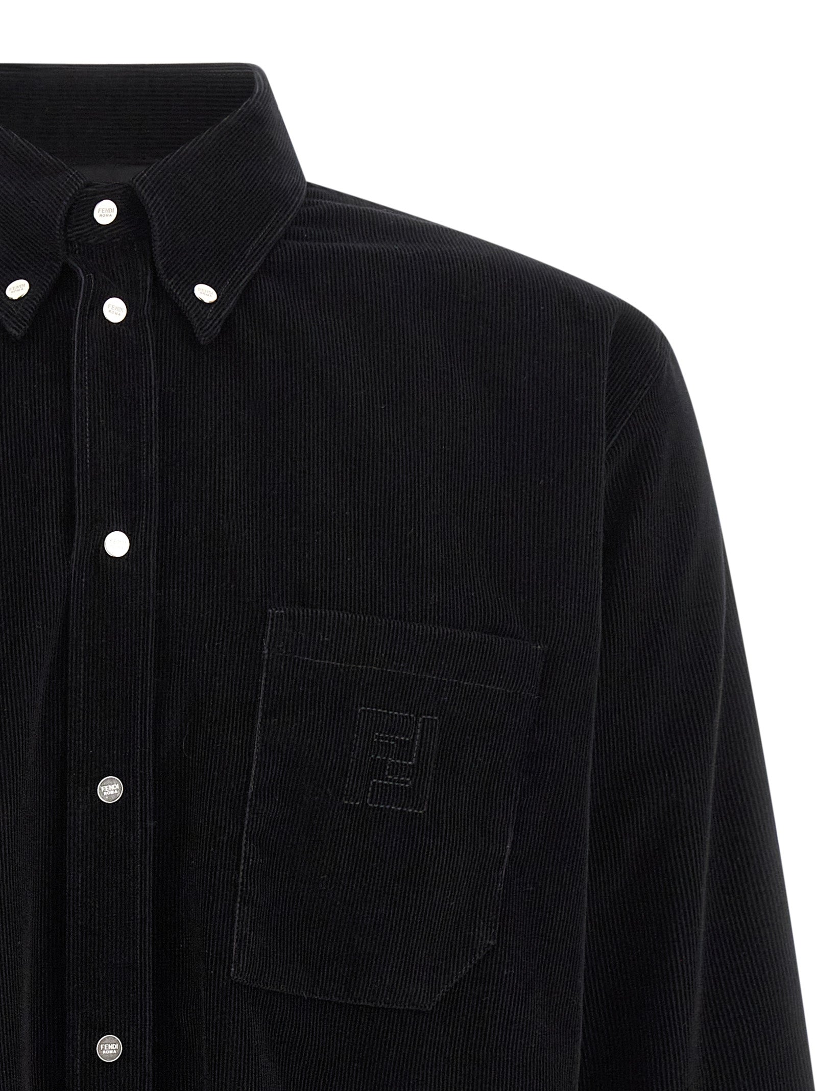 Fendi Schwarze Baumwollbluse