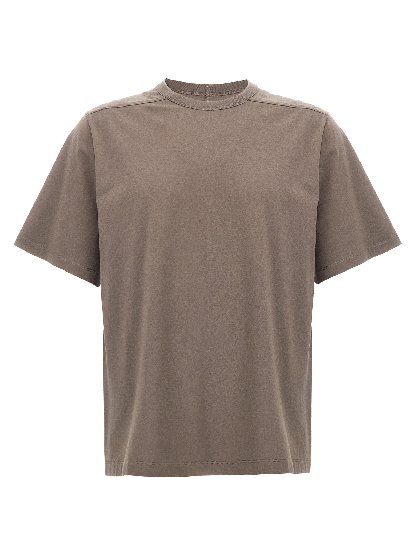 Rick Owens Graues Baumwoll-T-Shirt