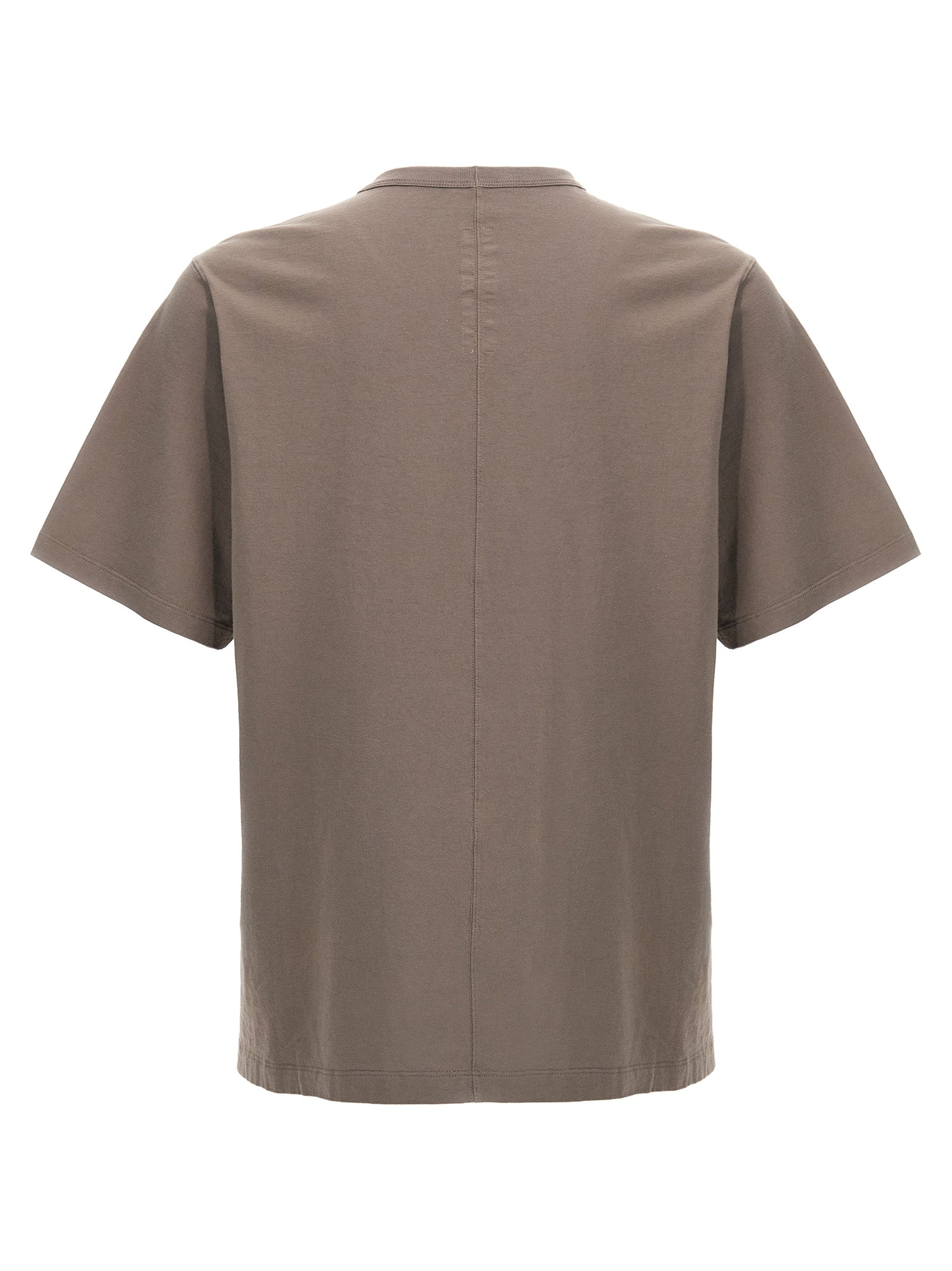 Rick Owens Graues Baumwoll-T-Shirt