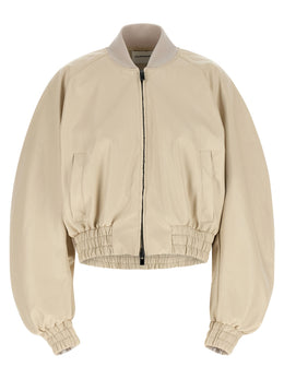 The Andamane Beige Polyethylen Bomberjacke