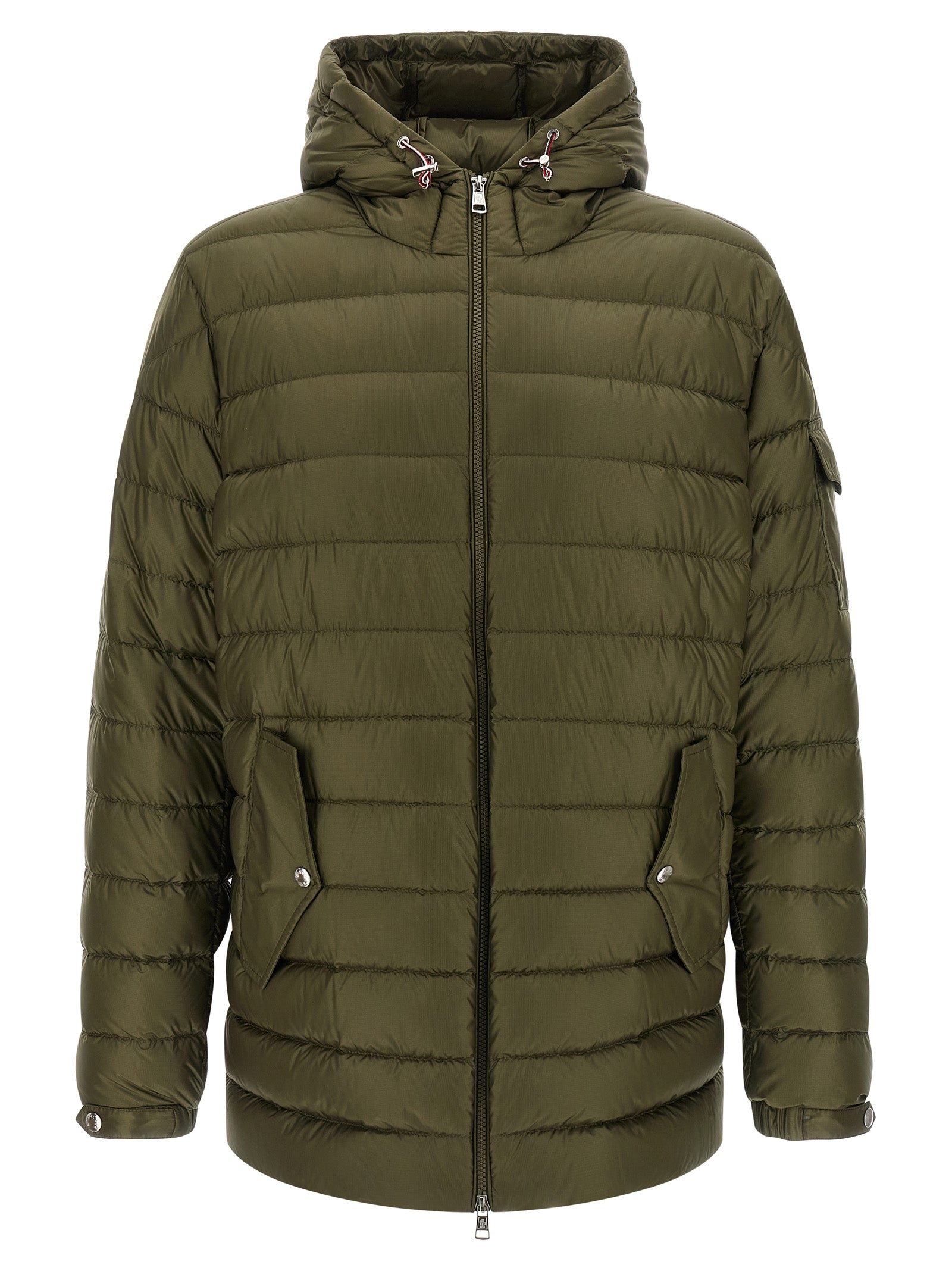 Moncler Zweifarbiger Parka aus Polyamid