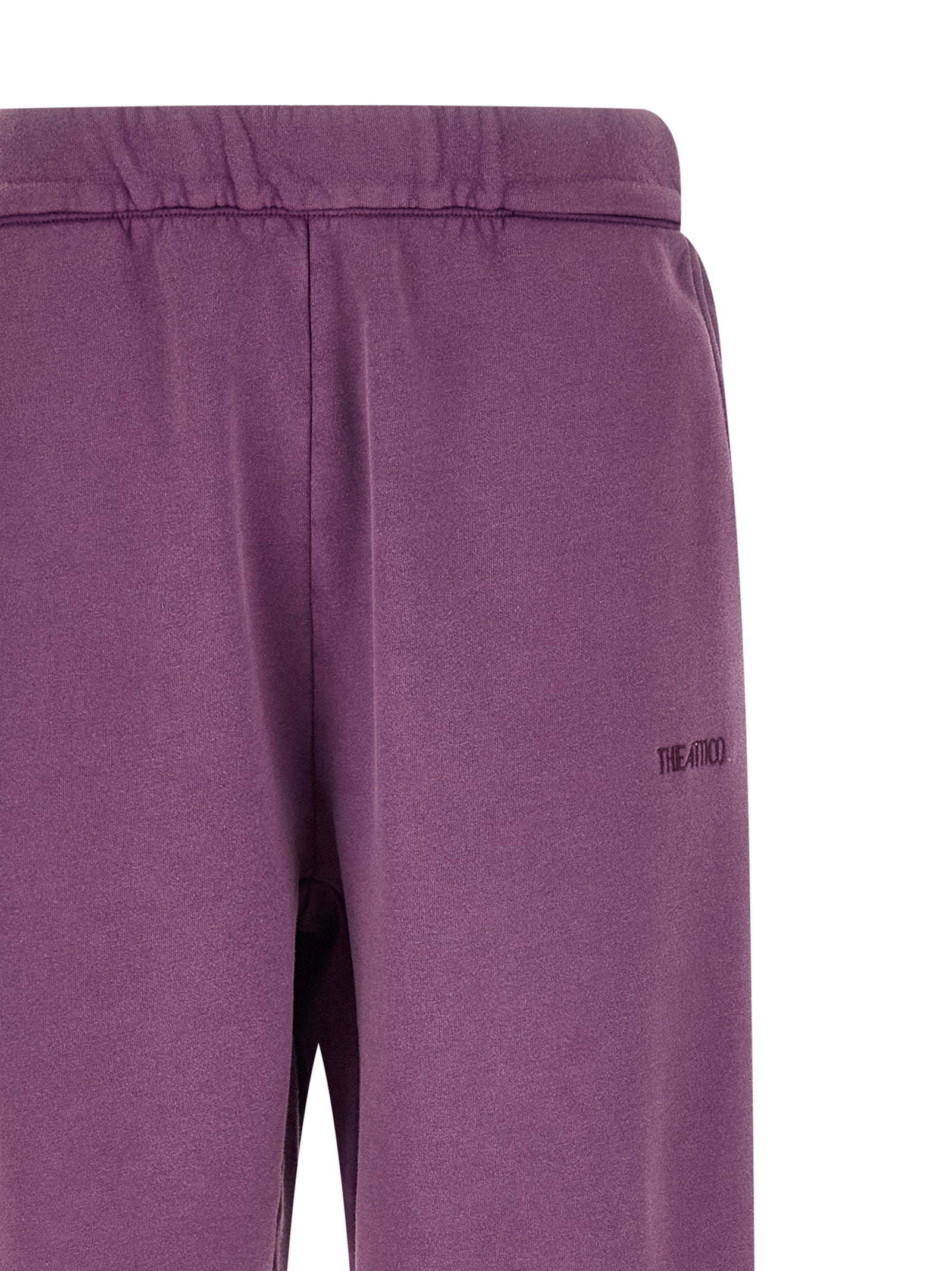 The Attico Lila Baumwoll-Jogginghose (Sporthose)