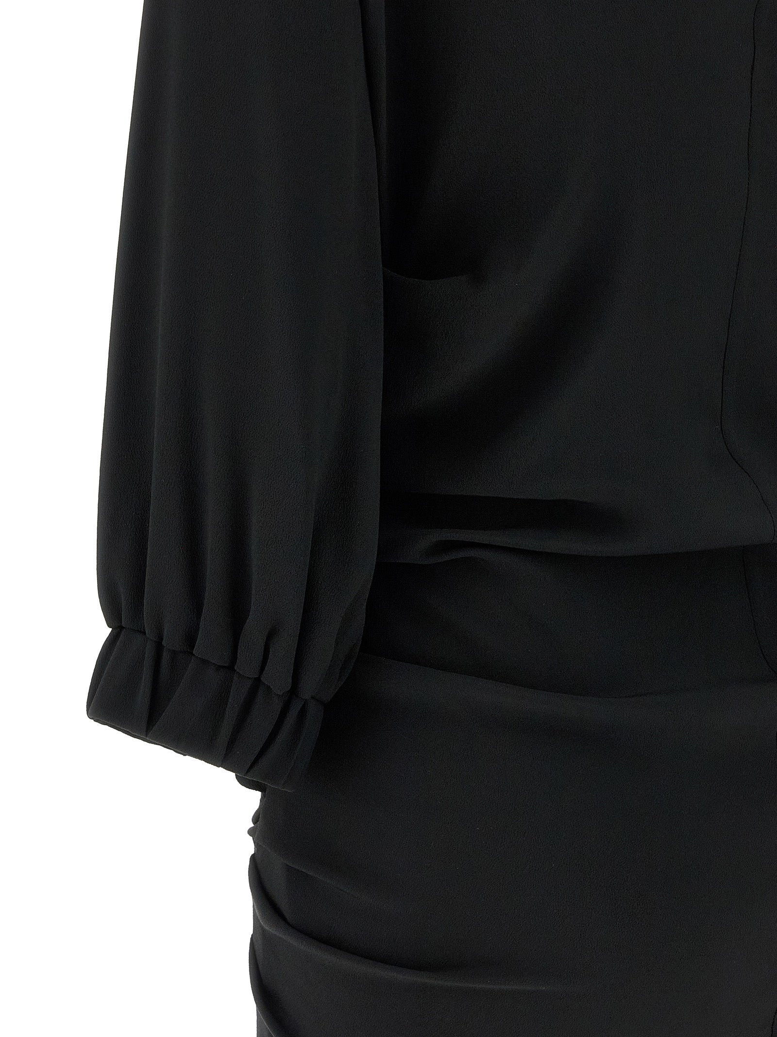 The Attico Schwarze Tanktops aus Acetat