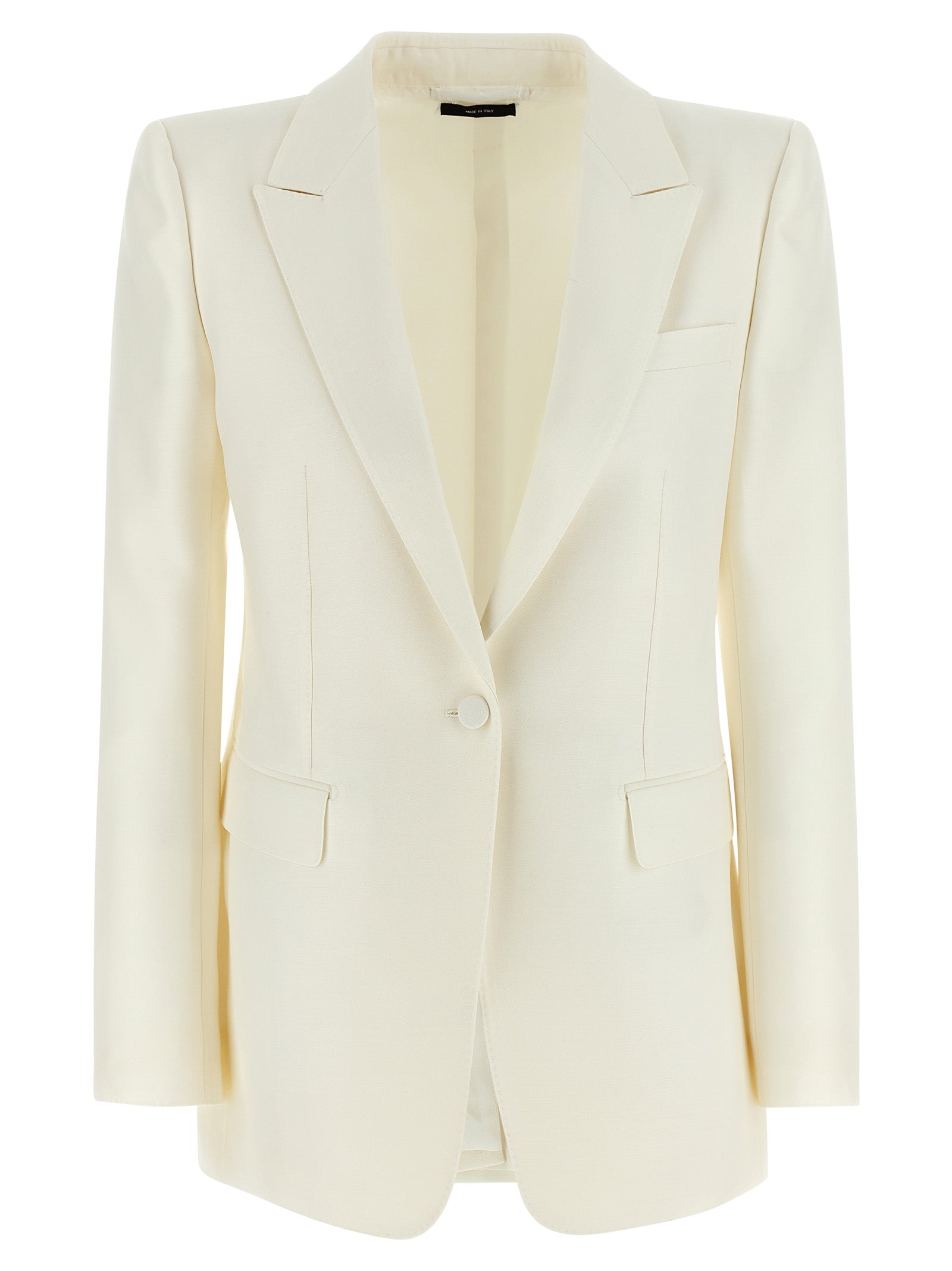 Tom Ford Weißer Wollblazer