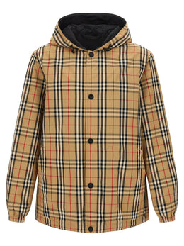 Burberry Mehrfarbige Jacke aus Polyamid