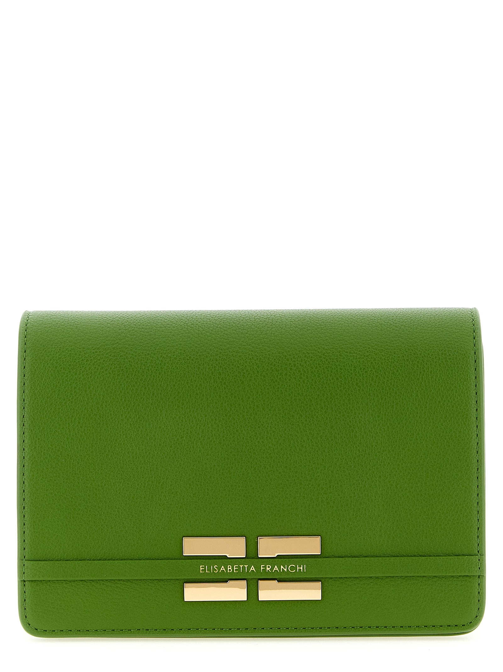 Elisabetta Franchi Bicolor Polyester Umhängetasche