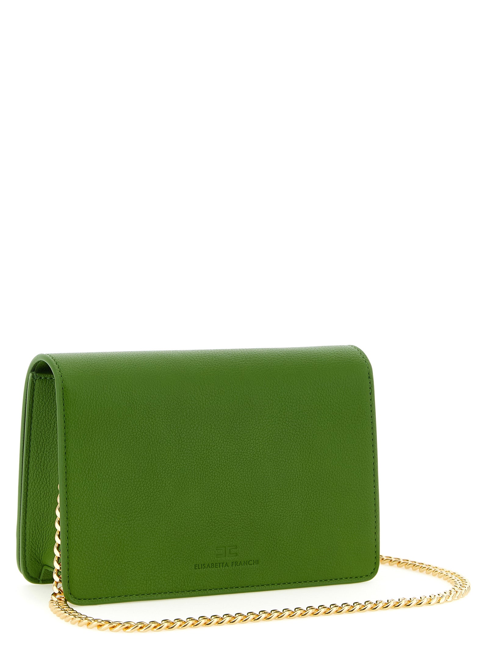 Elisabetta Franchi Bicolor Polyester Umhängetasche