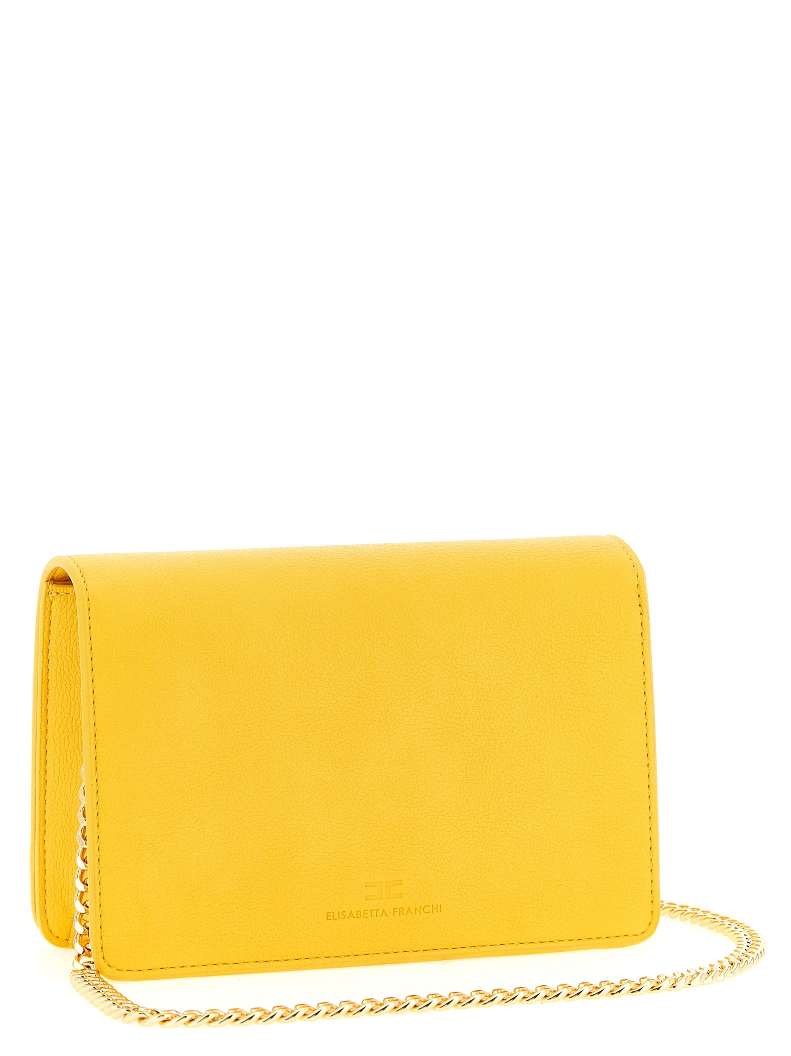 Elisabetta Franchi Bicolor Polyester Umhängetasche