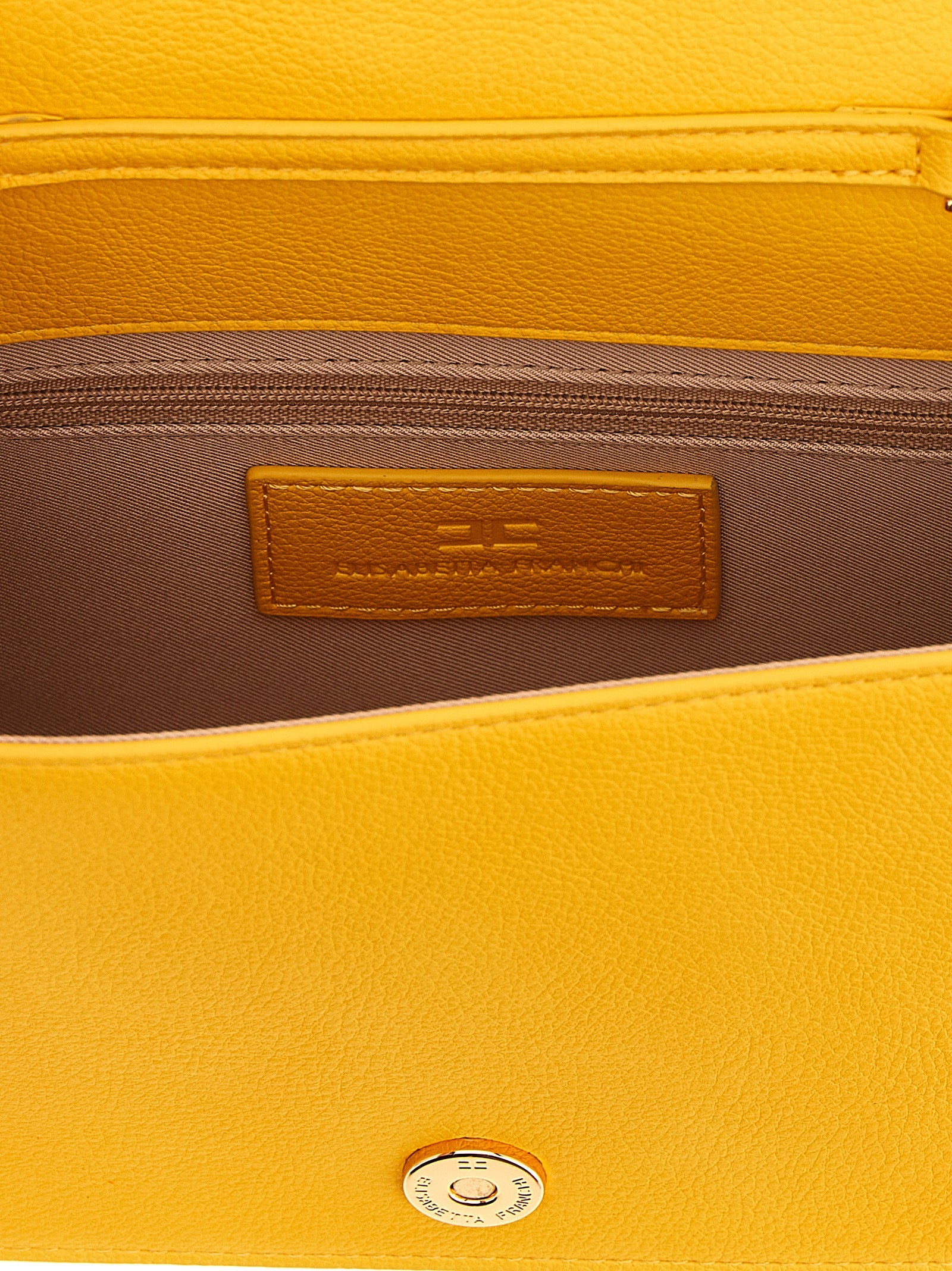 Elisabetta Franchi Bicolor Polyester Umhängetasche