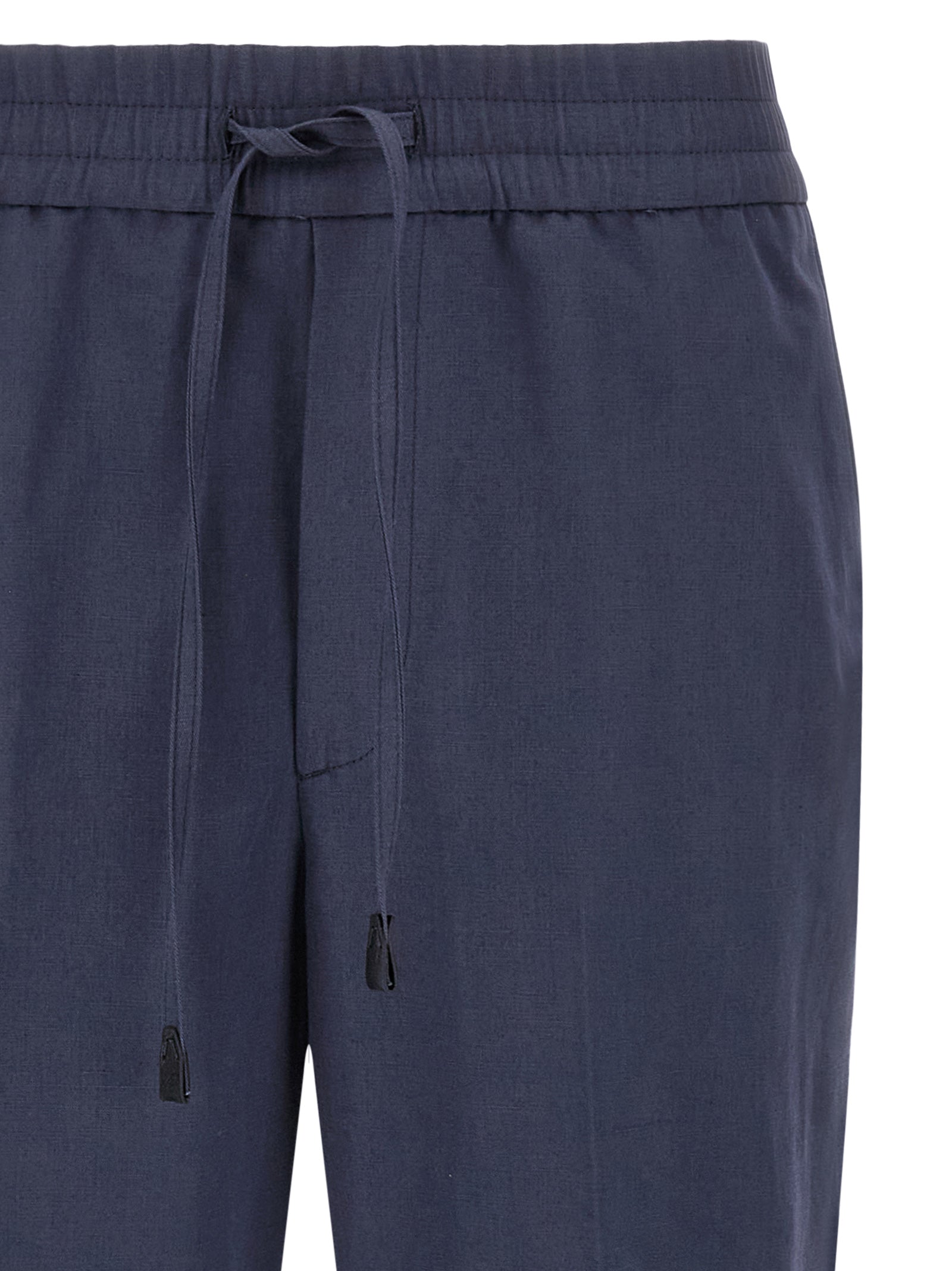 Brioni Blaue Leinenhose