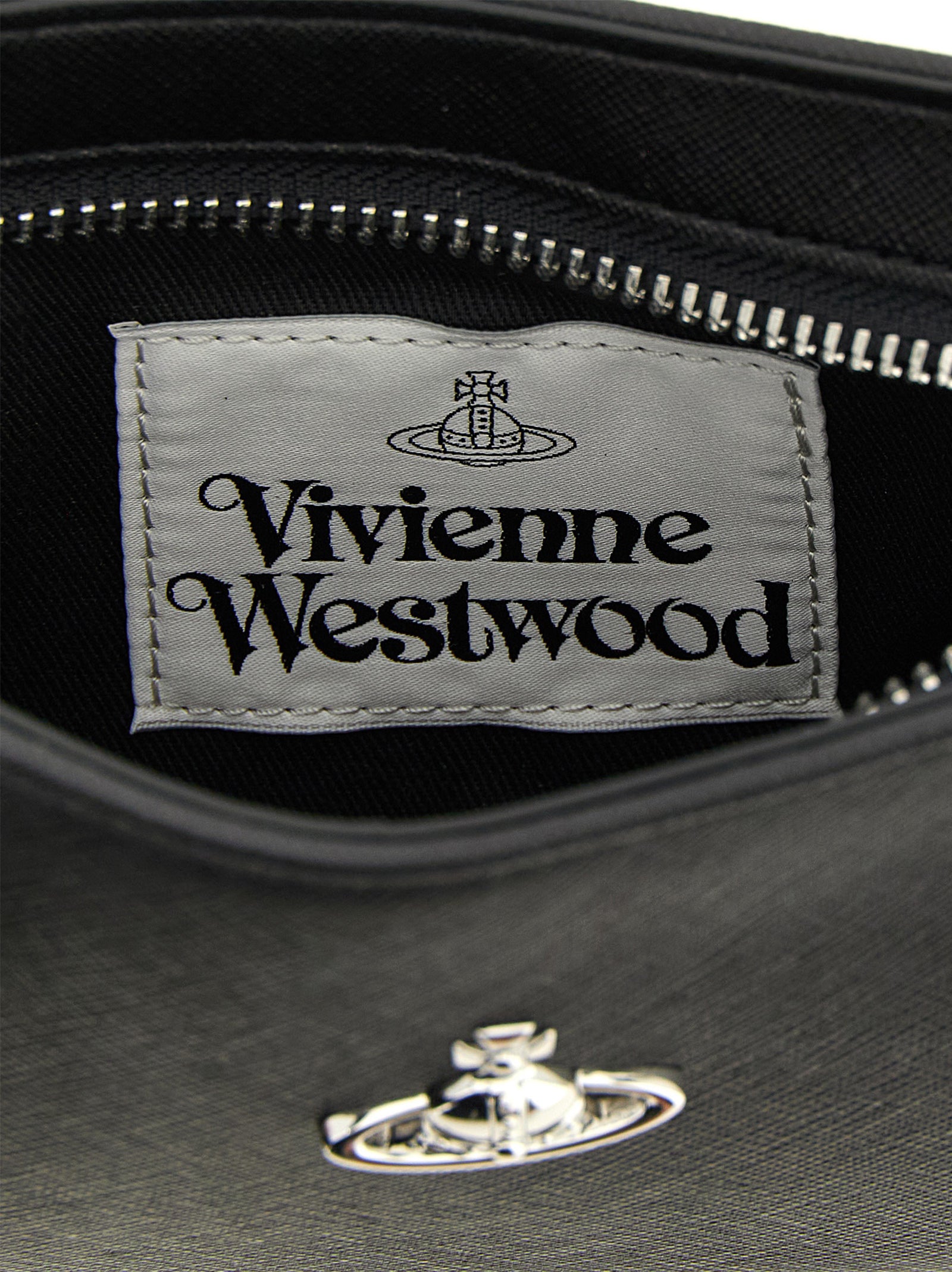 Vivienne Westwood Schwarze Schultertasche aus Polyethylen