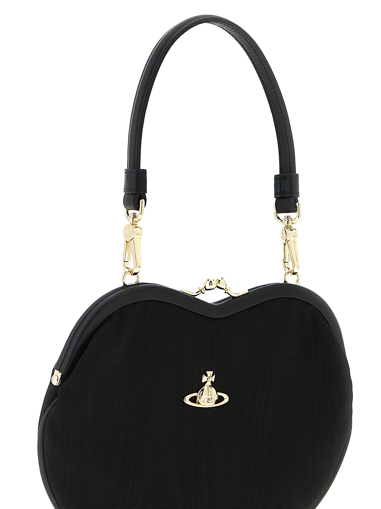 Vivienne Westwood Schwarze Viscose Handtasche